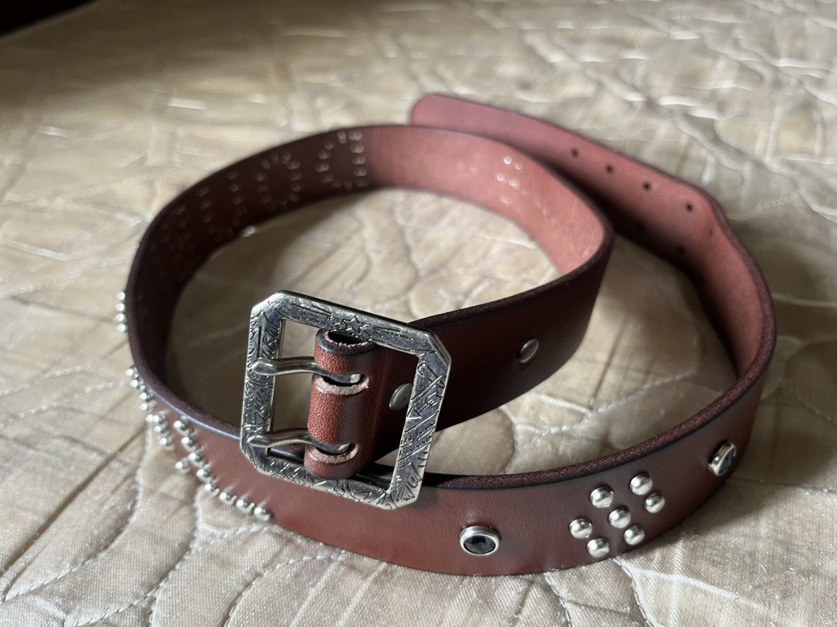 RRL Ralph Lauren RRL STUDDED BELT Size 36 - 3 Thumbnail
