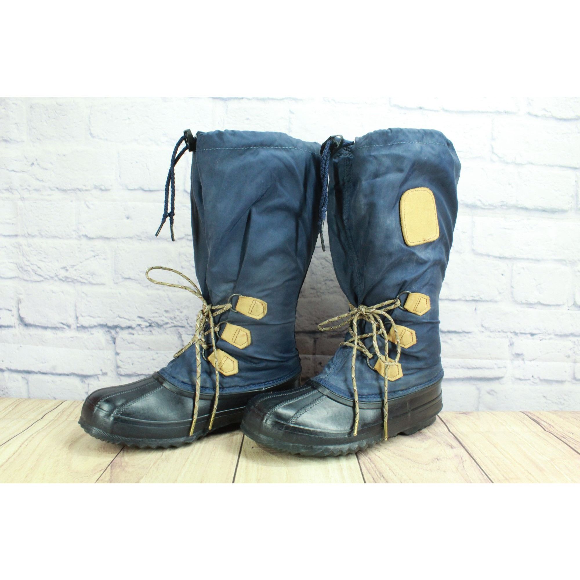 SOREL Sorel Womens Snowlion Blue High Waterproof Boots 8 Size US 8 / IT 38 - 3 Thumbnail