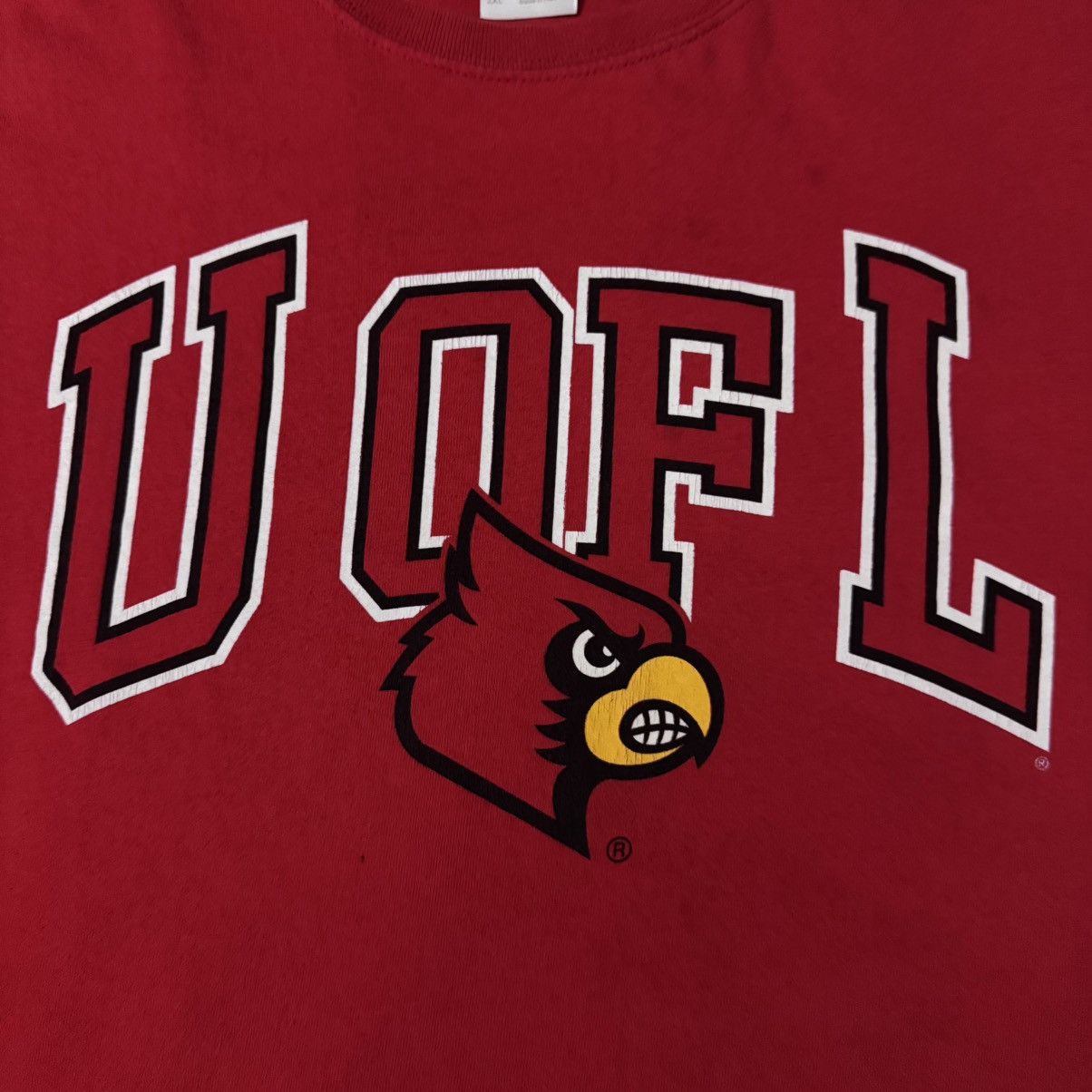 Gildan UofL Cardinals Red Tee Size US XXL / EU 58 / 5 - 6 Thumbnail