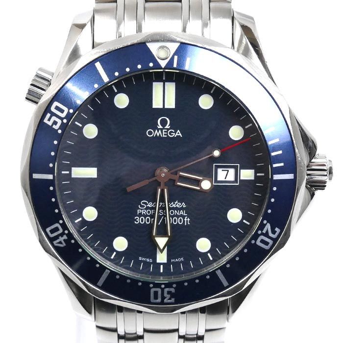 Omega Omega OMEGA Seamaster Professional 300 Stainless Steel Metal Quartz 2541.80 DUTY FREE for USA Size ONE SIZE - 1 Thumbnail