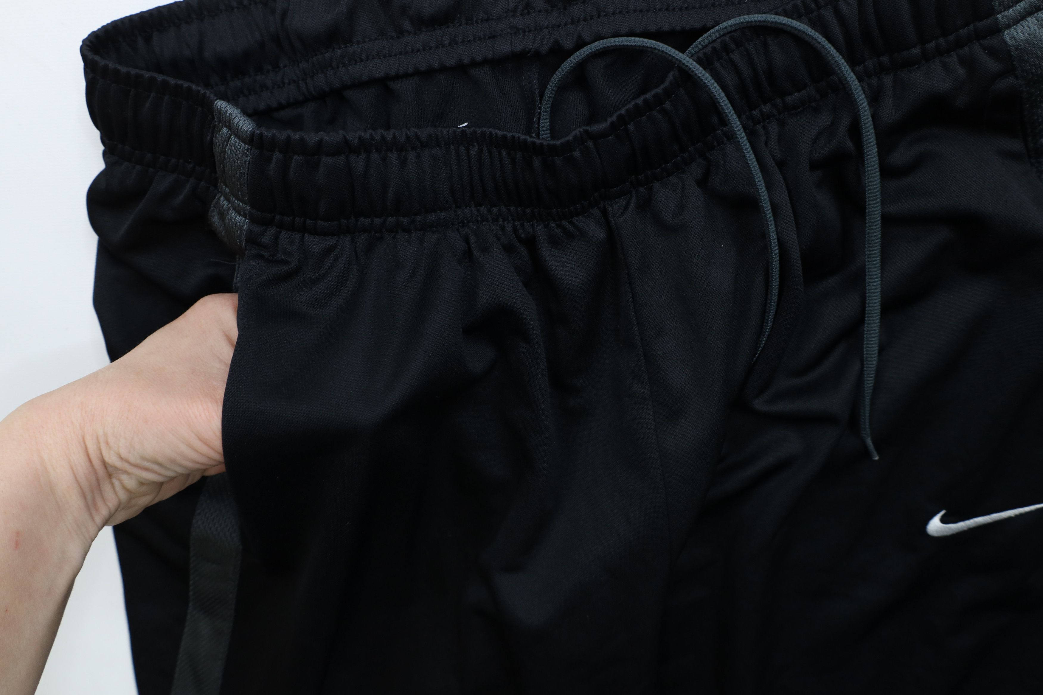 Nike × Vintage Vintage Y2K Nike Mini Swoosh Tapered Leg Sweatpants Pants Size US 38 / EU 54 - 6 Thumbnail