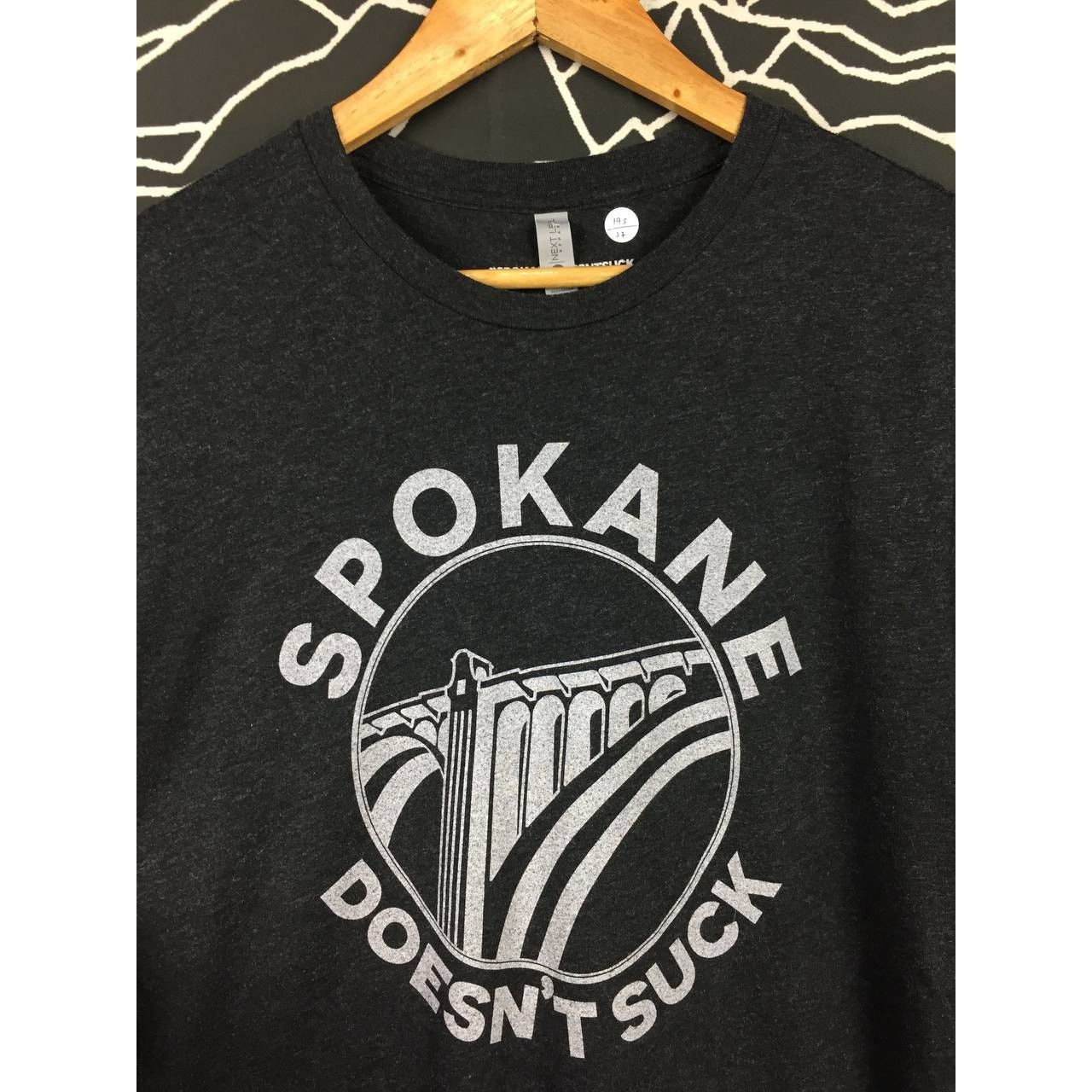 Vintage Spokane Washington Spokane Doesn't Suck Graphic Art Tee Size US M / EU 48-50 / 2 - 3 Thumbnail