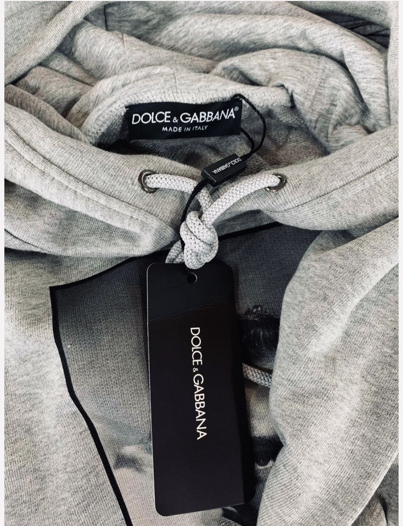 Dolce & Gabbana Dolce and Gabbana 🇮🇹 x Icons Marlon Brando Grey LE Hoodie NWT Size US L / EU 52-54 / 3 - 2 Thumbnail