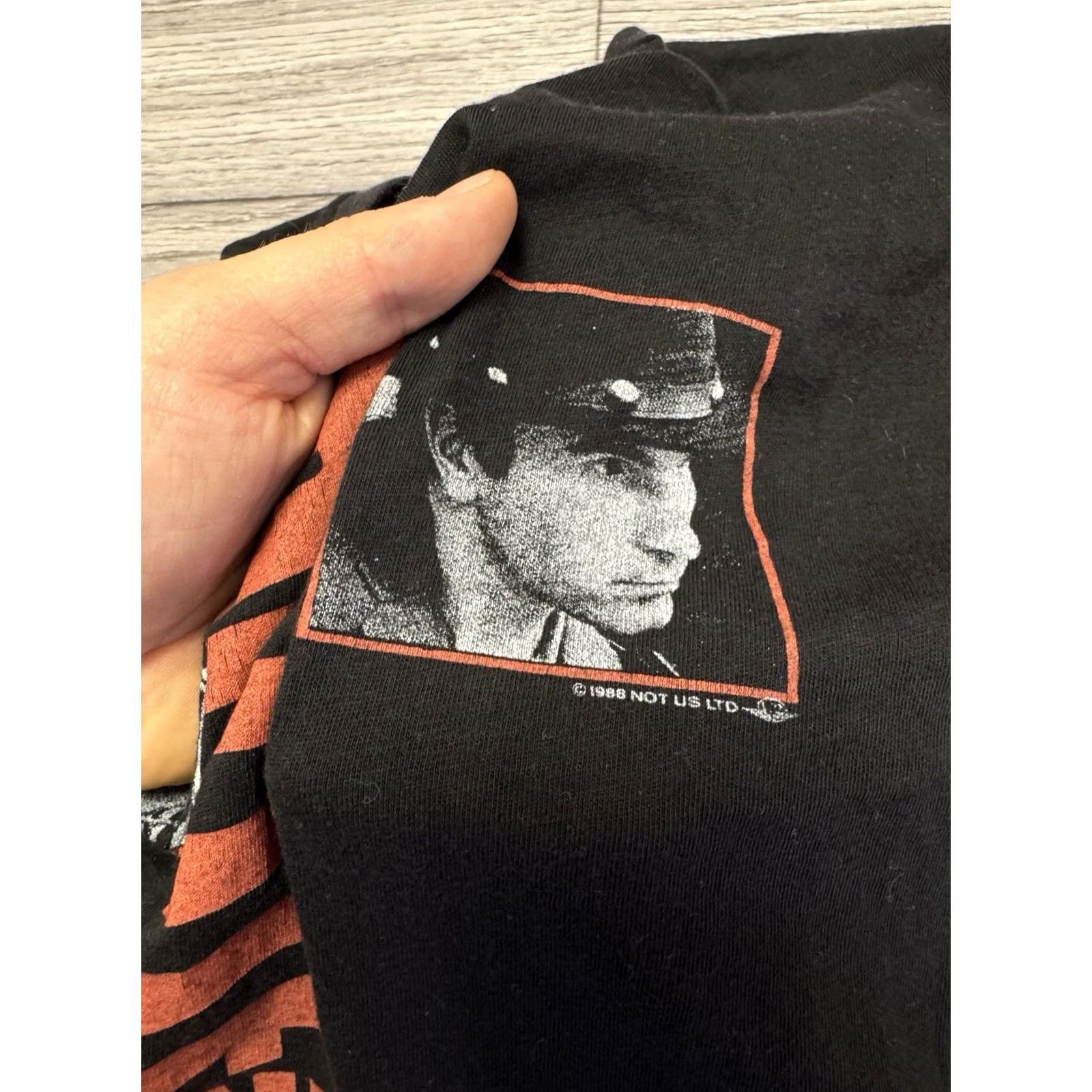 Vintage VINTAGE Rare 1988 U2 Rattle And Hum T-Shirt Rock Band Black L/XL Mens Size US L / EU 52-54 / 3 - 5 Thumbnail
