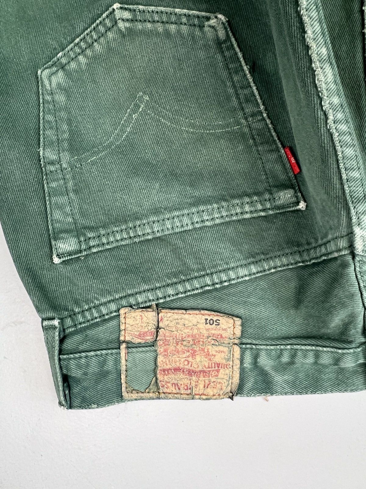 Levi's Vintage faded Levi’s papertag 501 denim Size US 32 / EU 48 - 11 Thumbnail