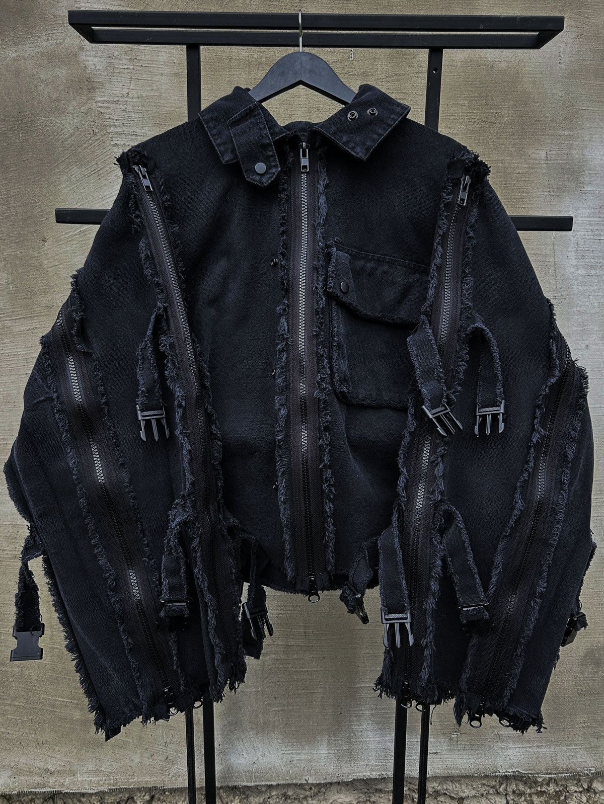 Other 🕷BALENCI RICK OWENS OPIUM CARTI STYLE Y2K BONDAGE JACKET Size US M / EU 48-50 / 2 - 1 Thumbnail