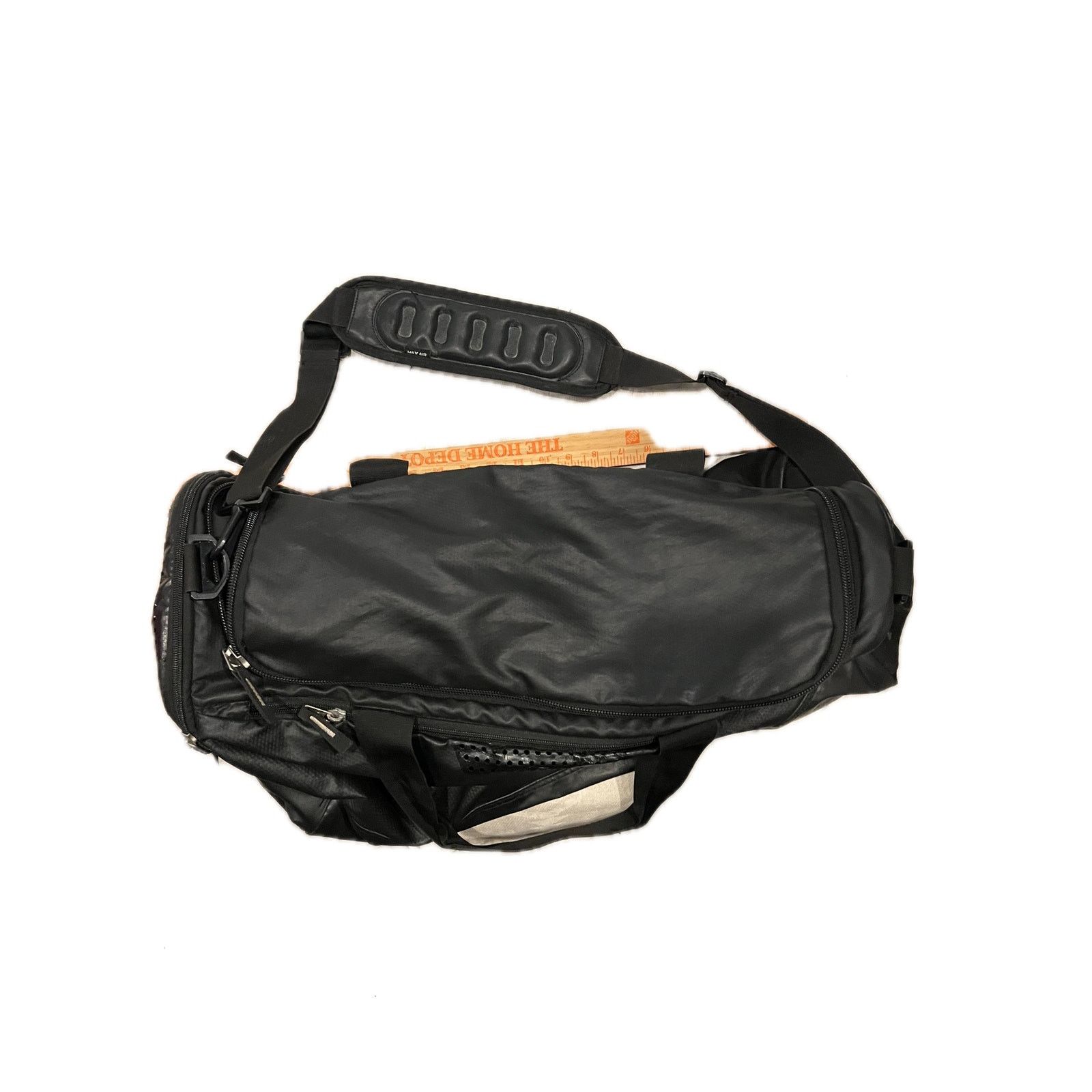 Nike Nike Brasilia 9.5 Black Medium 60L Duffel Gym Bag Size ONE SIZE - 2 Thumbnail