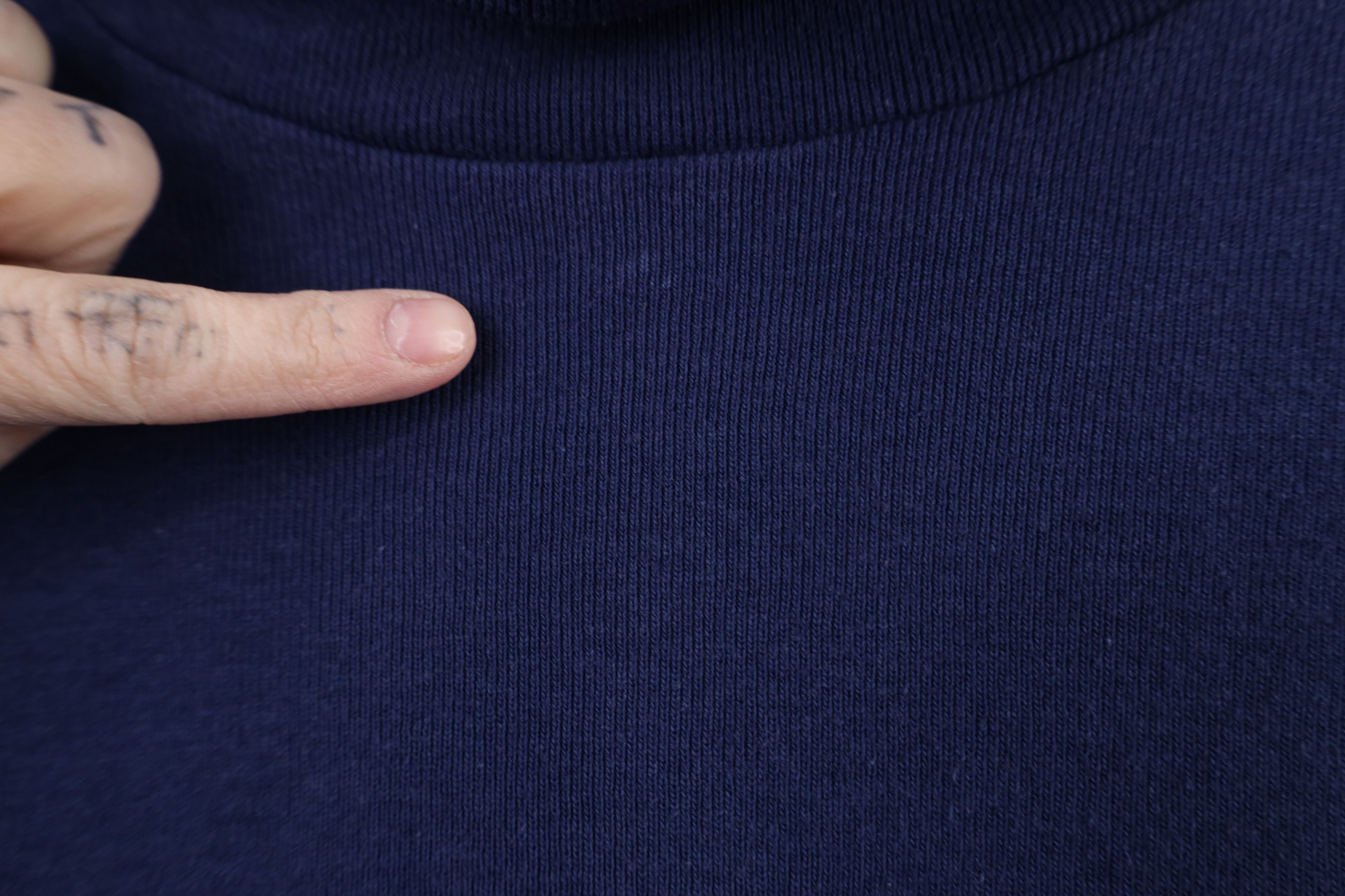 Majestic × Vintage Vintage 90s Majestic Baseball Ribbed Turtleneck T-Shirt USA Size US XXL / EU 58 / 5 - 7 Thumbnail