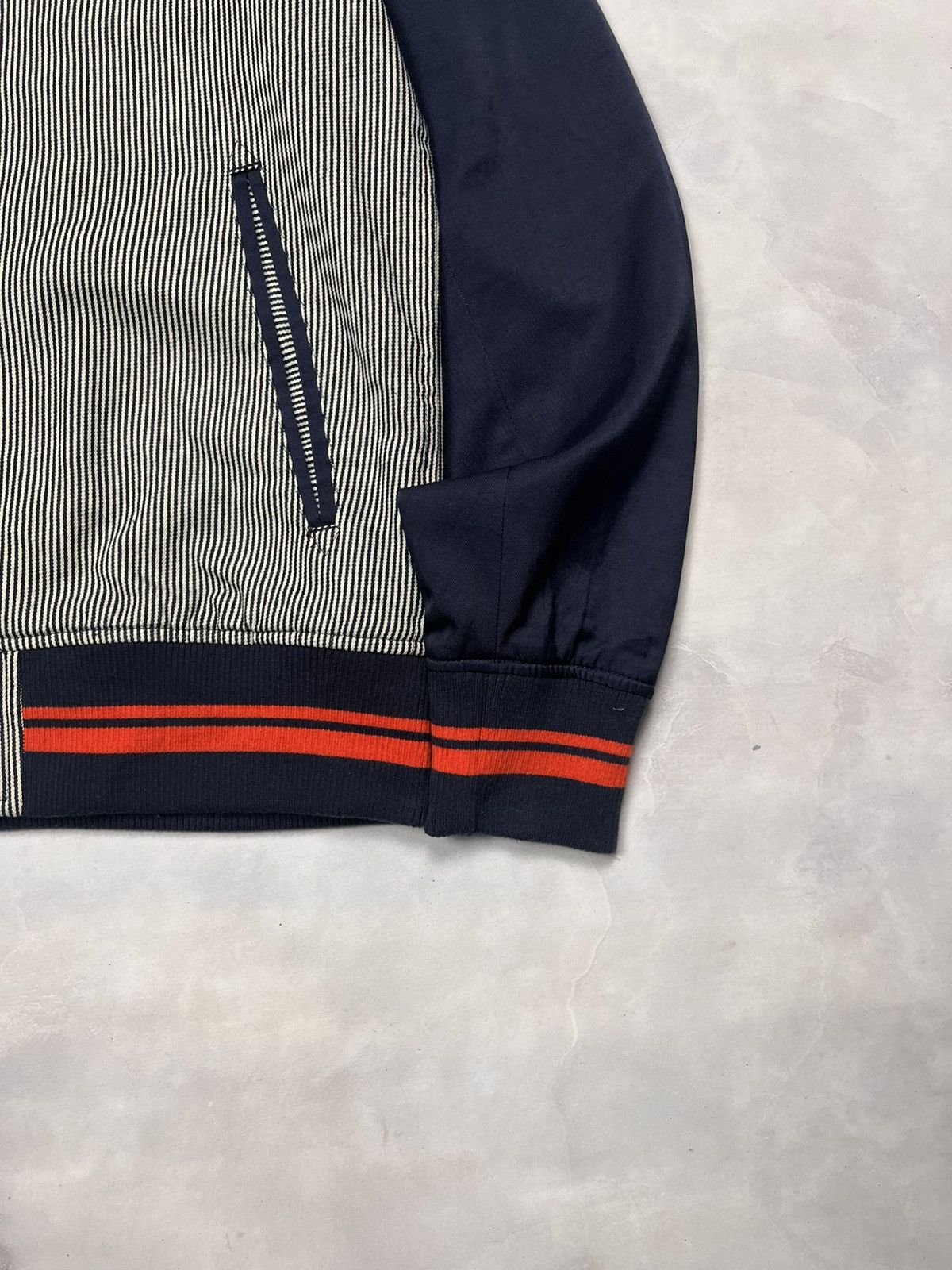 Japanese Brand Bomber Jacket Striped Size US L / EU 52-54 / 3 - 4 Thumbnail