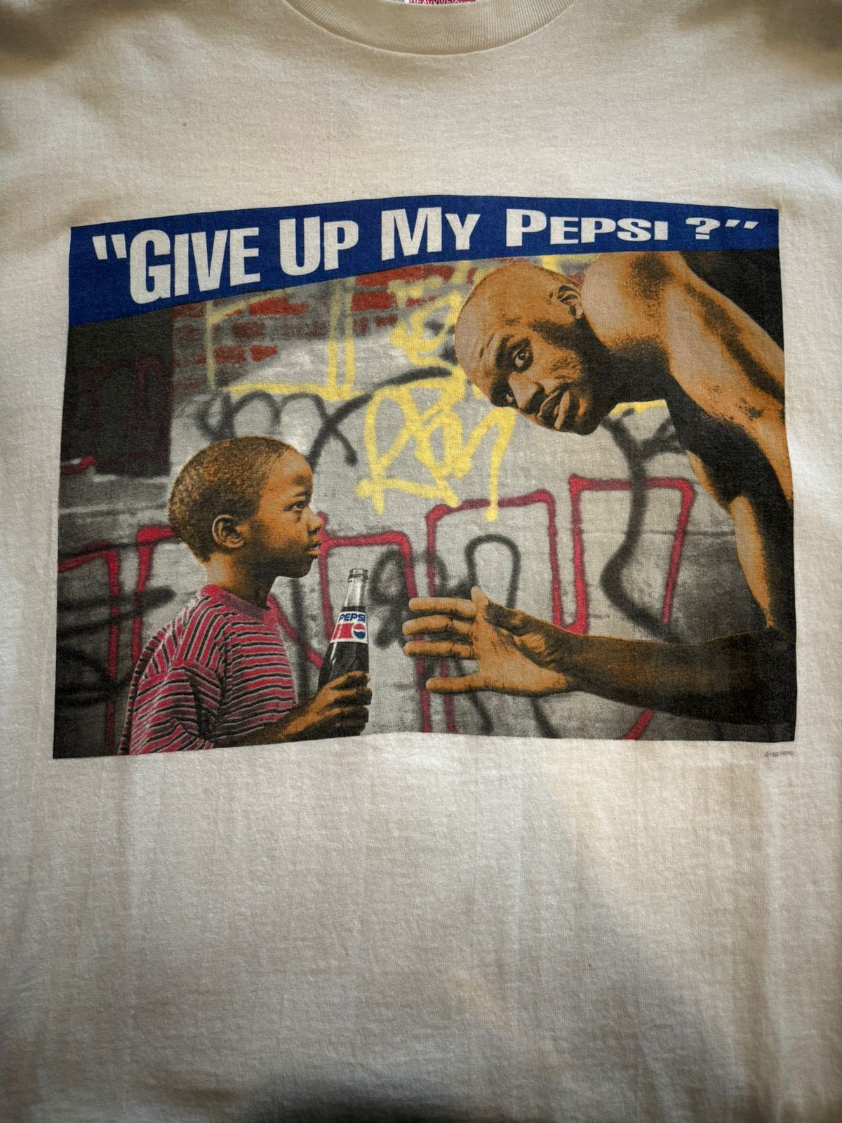 Coca Cola × NBA × Pepsi Vintage Pepsi Commercial 1993 Shaquille O’Neal Size US XL / EU 56 / 4 - 5 Thumbnail