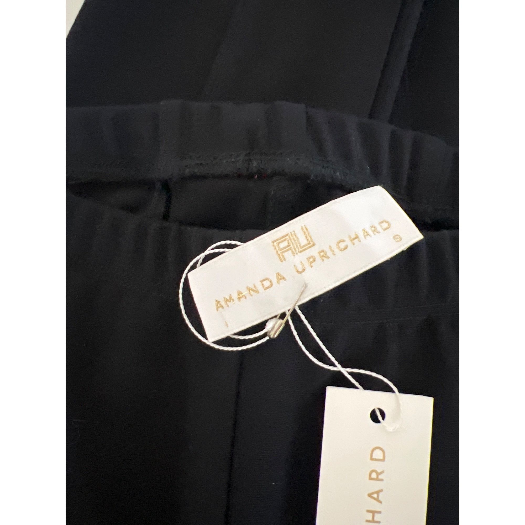 Amanda Uprichard Amanda Uprichard Black Leggings With Mesh Accents Stretch Wa Size 27" / US 4 / IT 40 - 7 Thumbnail