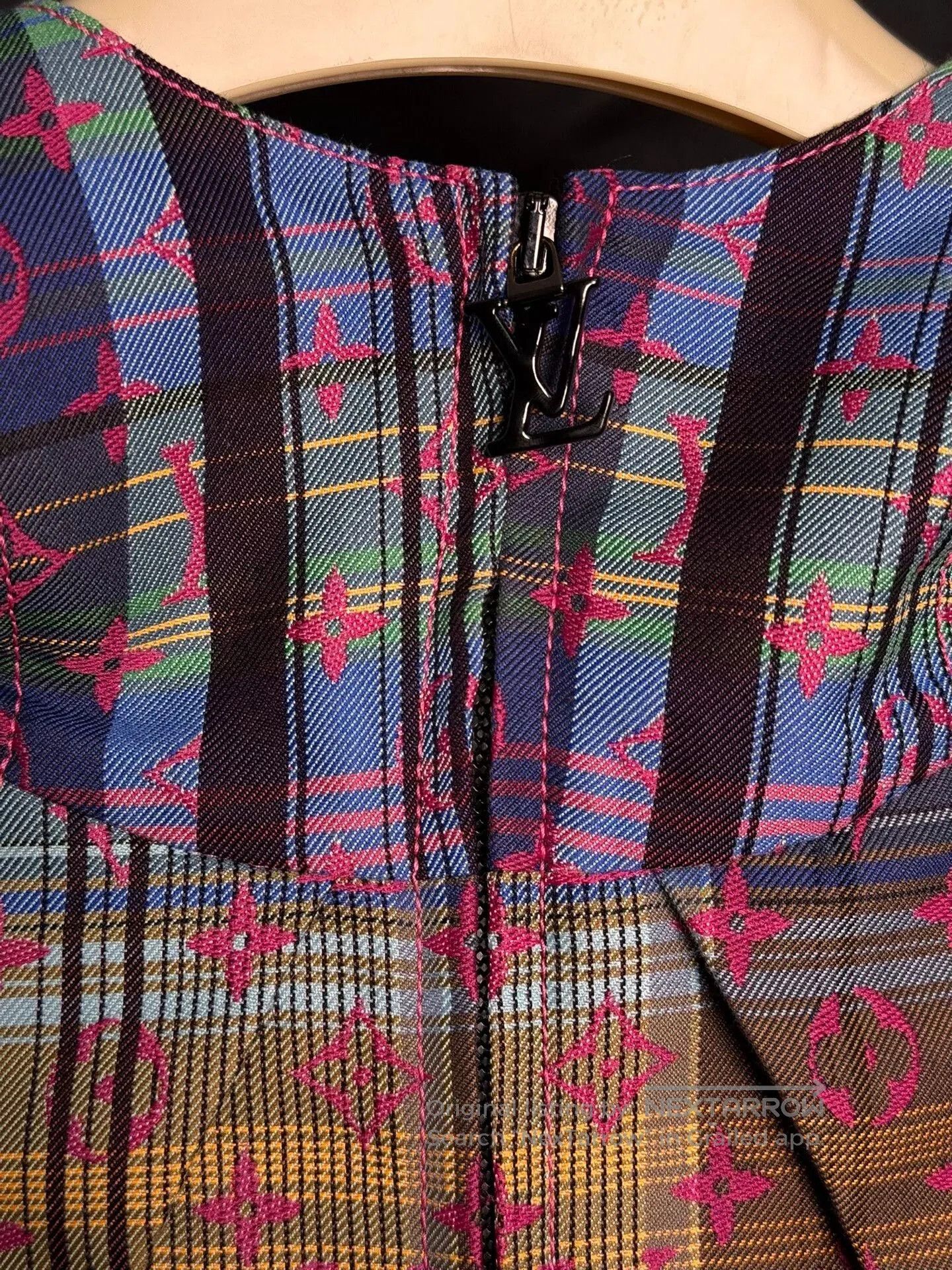 Louis Vuitton colorful checkered hooded jacket by Louis Vuitton. Size US M / EU 48-50 / 2 - 2 Thumbnail