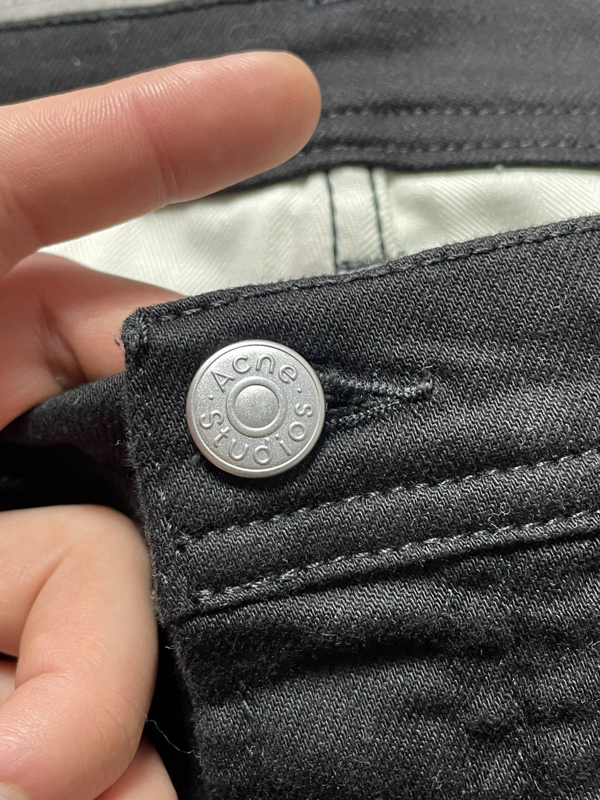 Acne Studios Acne Studios River Stay Black Jeans Never Worn Size 34 30 Size US 34 / EU 50 - 5 Thumbnail