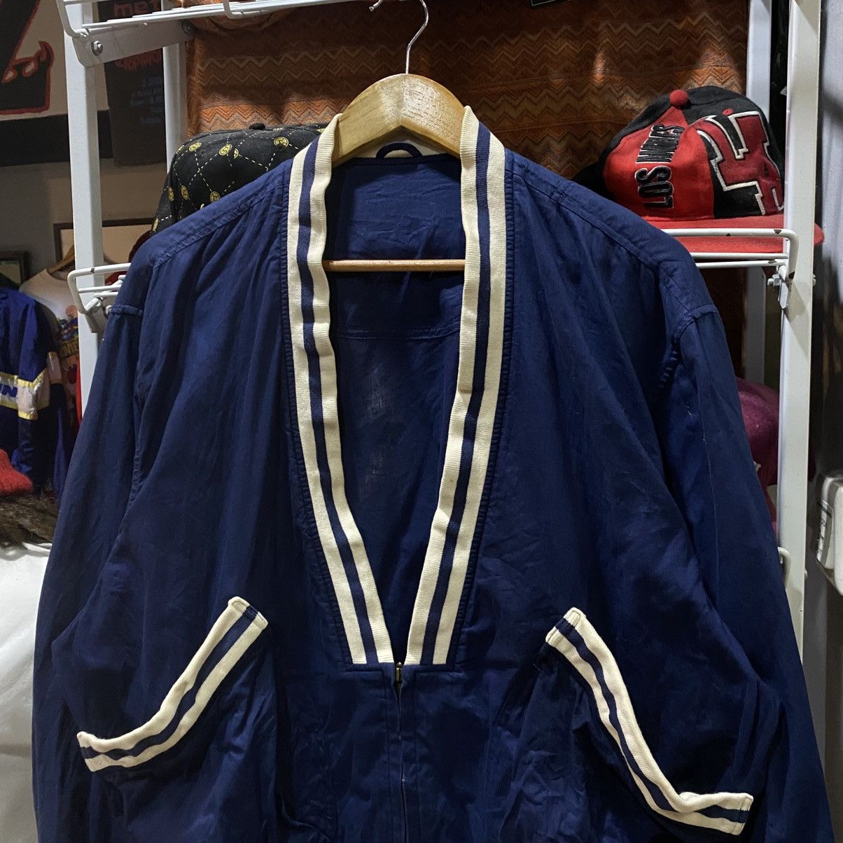 Christian Dior Monsieur VINTAGE CHRISTIAN DIOR SPORTSWEAR BOMBER/VARSITY JACKET Size US L / EU 52-54 / 3 - 4 Thumbnail