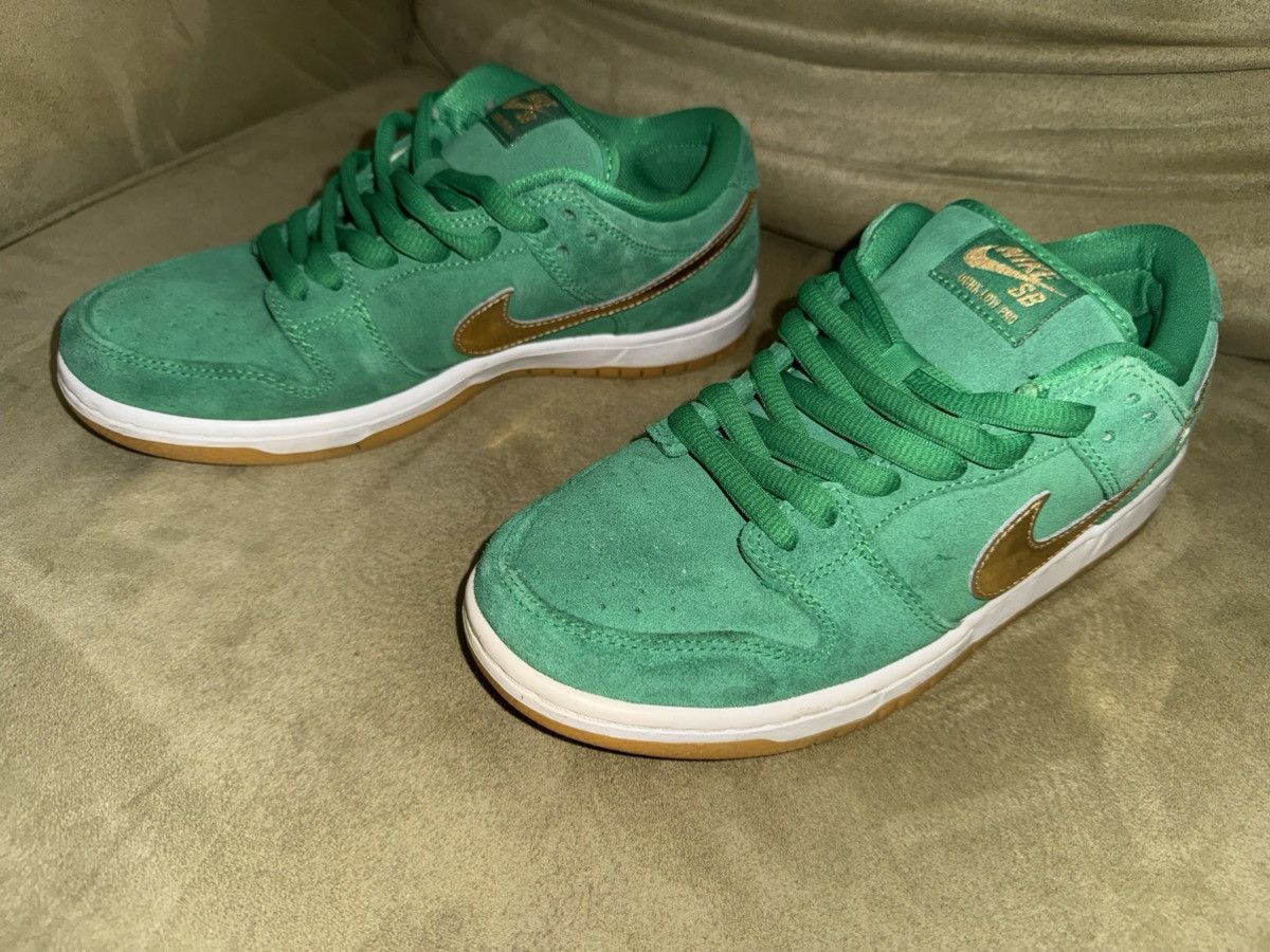 Nike Nike Dunk Low SB Pro “Saint Patrick’s Day” St Patrick VNDS!! Size US 7.5 / EU 40-41 - 4 Thumbnail