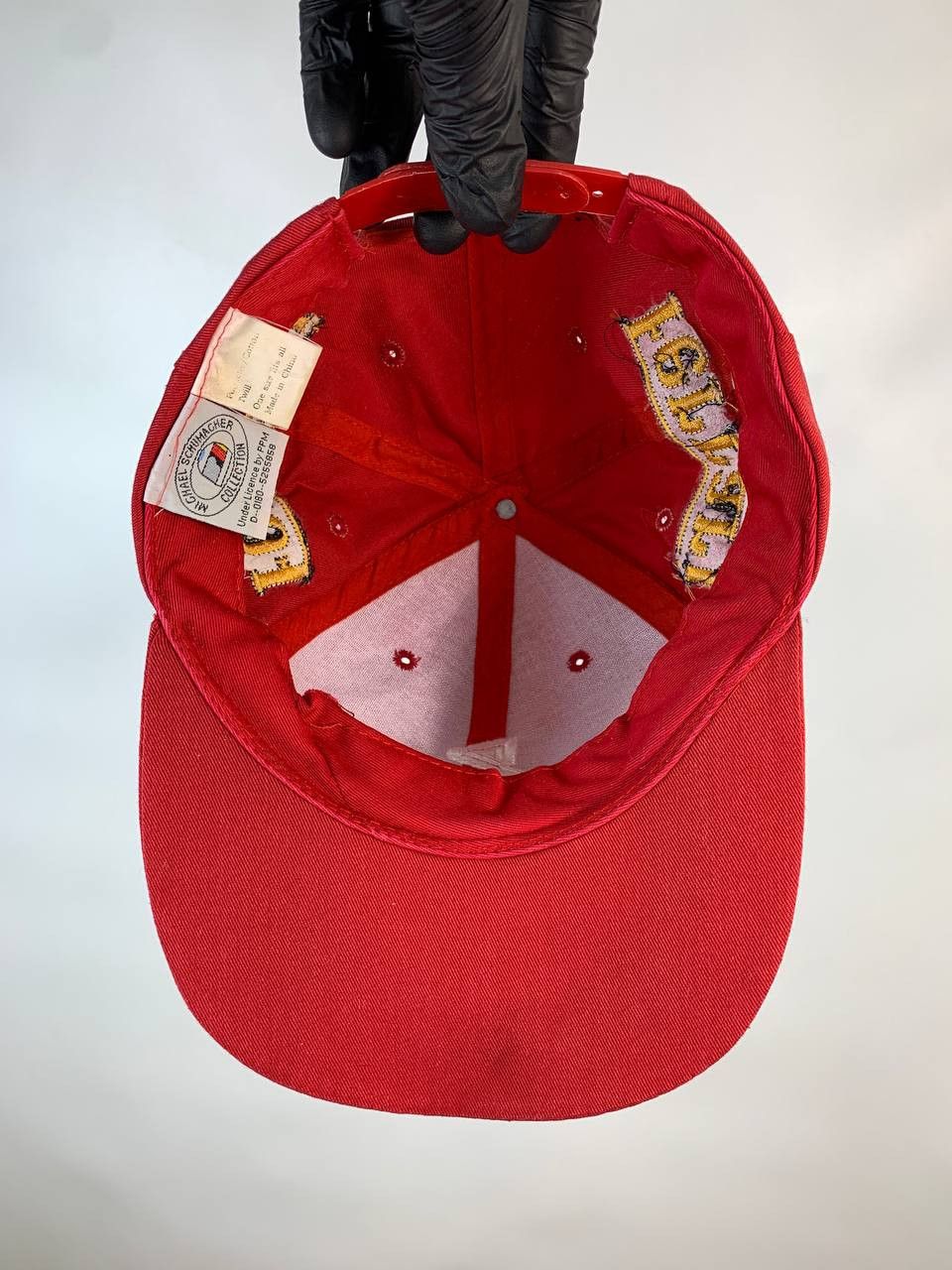 Ferrari × Vintage Vintage 90s Ferrari Michael Schumacher Dekra Cap Size ONE SIZE - 7 Thumbnail