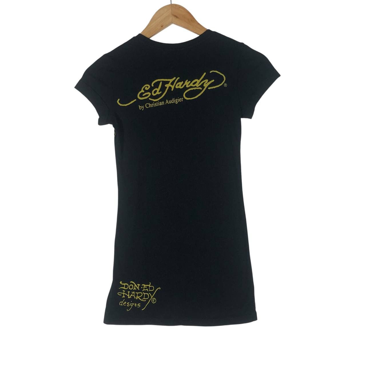 Christian Audigier × Ed Hardy × Vintage Vintage Ed Hardy by Christian Audigier women T-shirt Size XS / US 0-2 / IT 36-38 - 5 Thumbnail