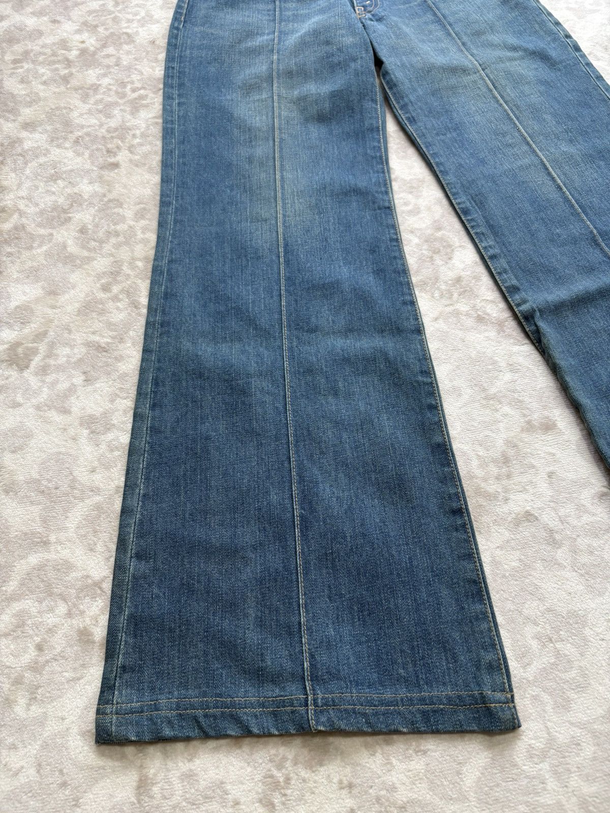 Levi's W29 Vtg Levis Flare Double Button Size US 29 - 4 Thumbnail