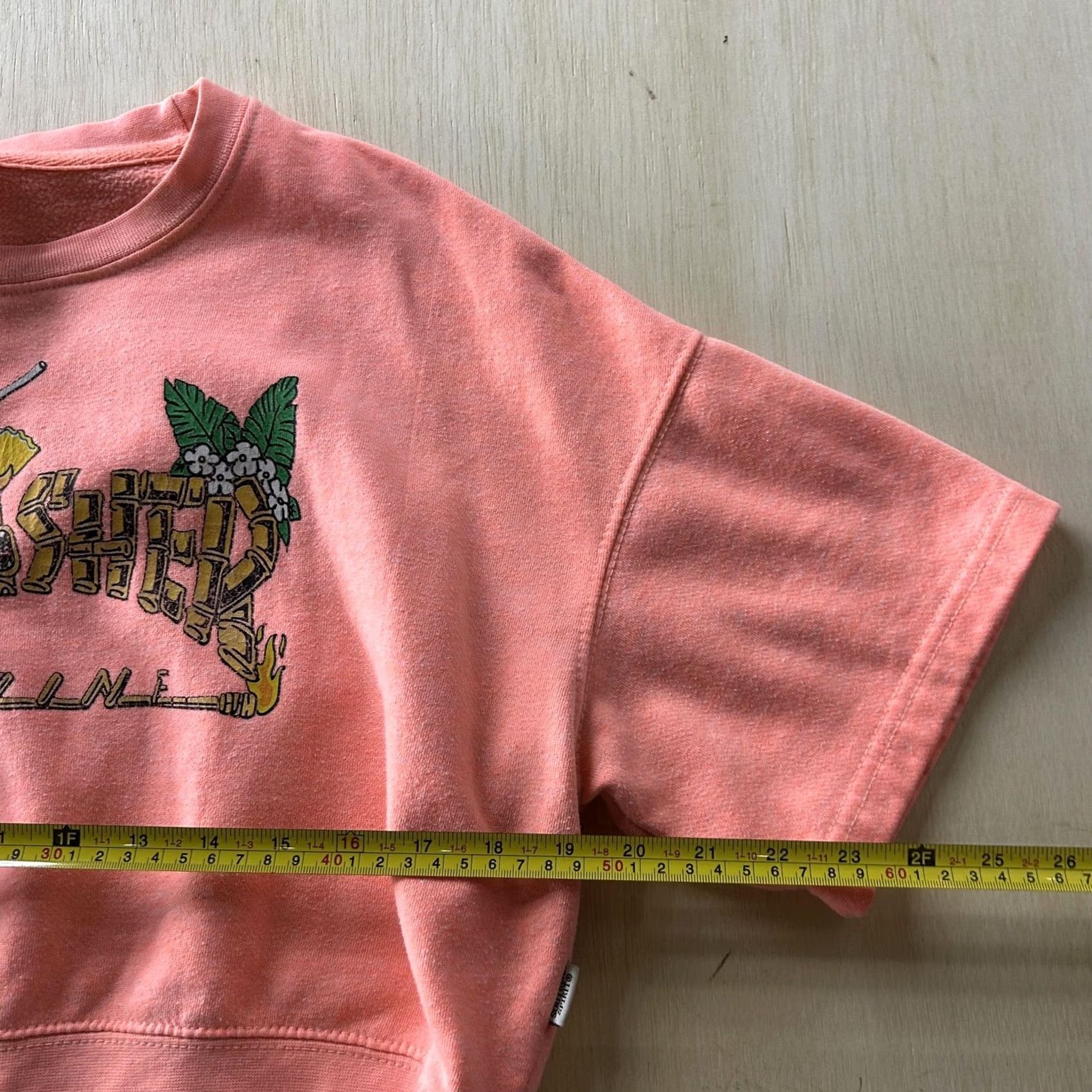 Thrasher Thrasher Magazine Sweatshirt Womens Small Pink Cropped Graphic Pullover Fleece Size S / US 4 / IT 40 - 6 Thumbnail