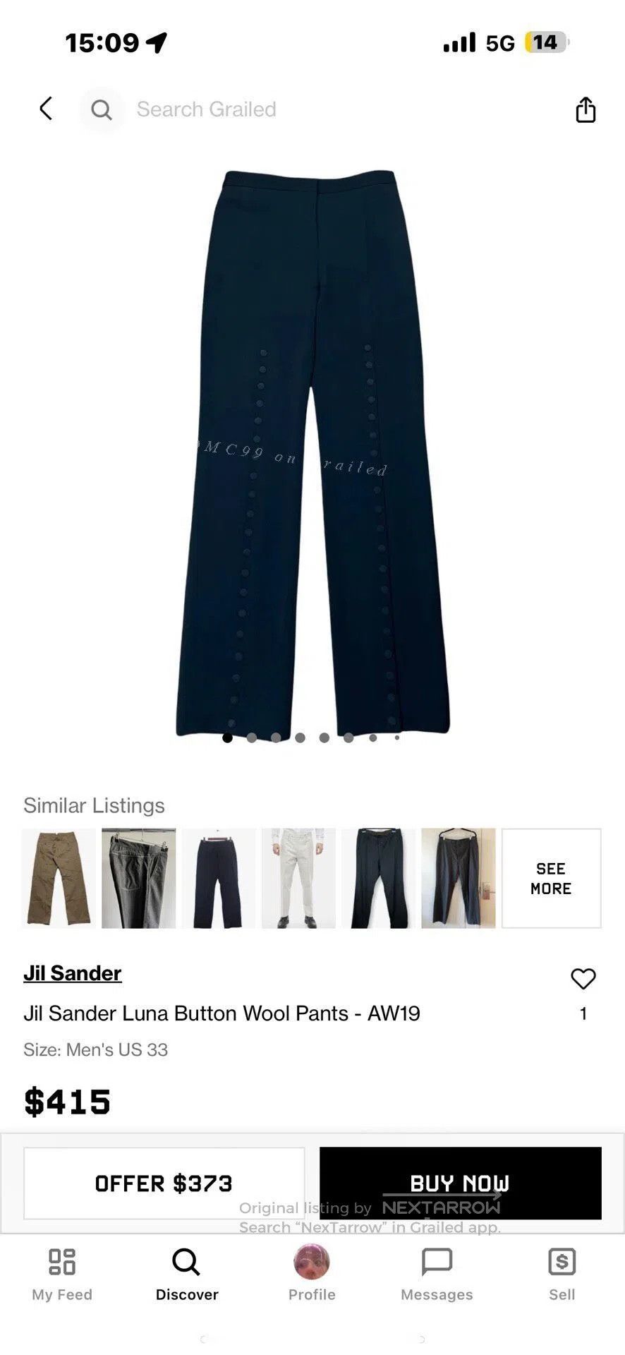 Jil Sander Jil Sander High. Size US 34 / EU 50 - 8 Thumbnail
