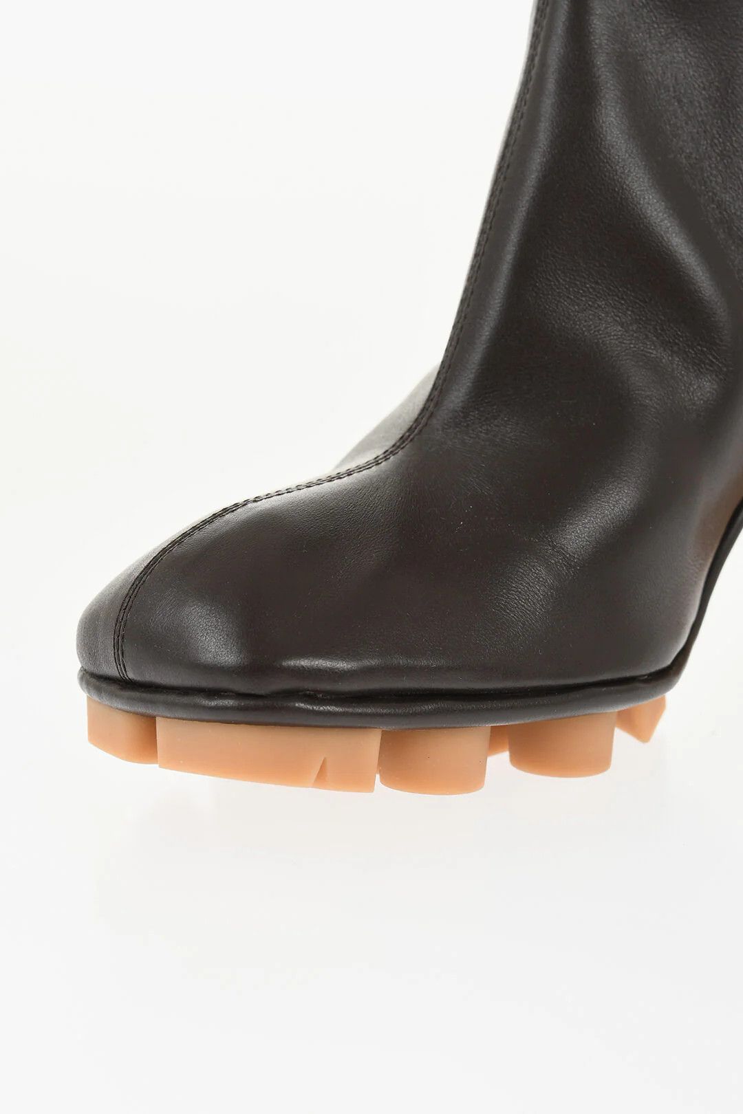 Bottega Veneta og1mm0426 Nappa Ankle Boots in Brown Size US 8 / IT 38 - 5 Thumbnail