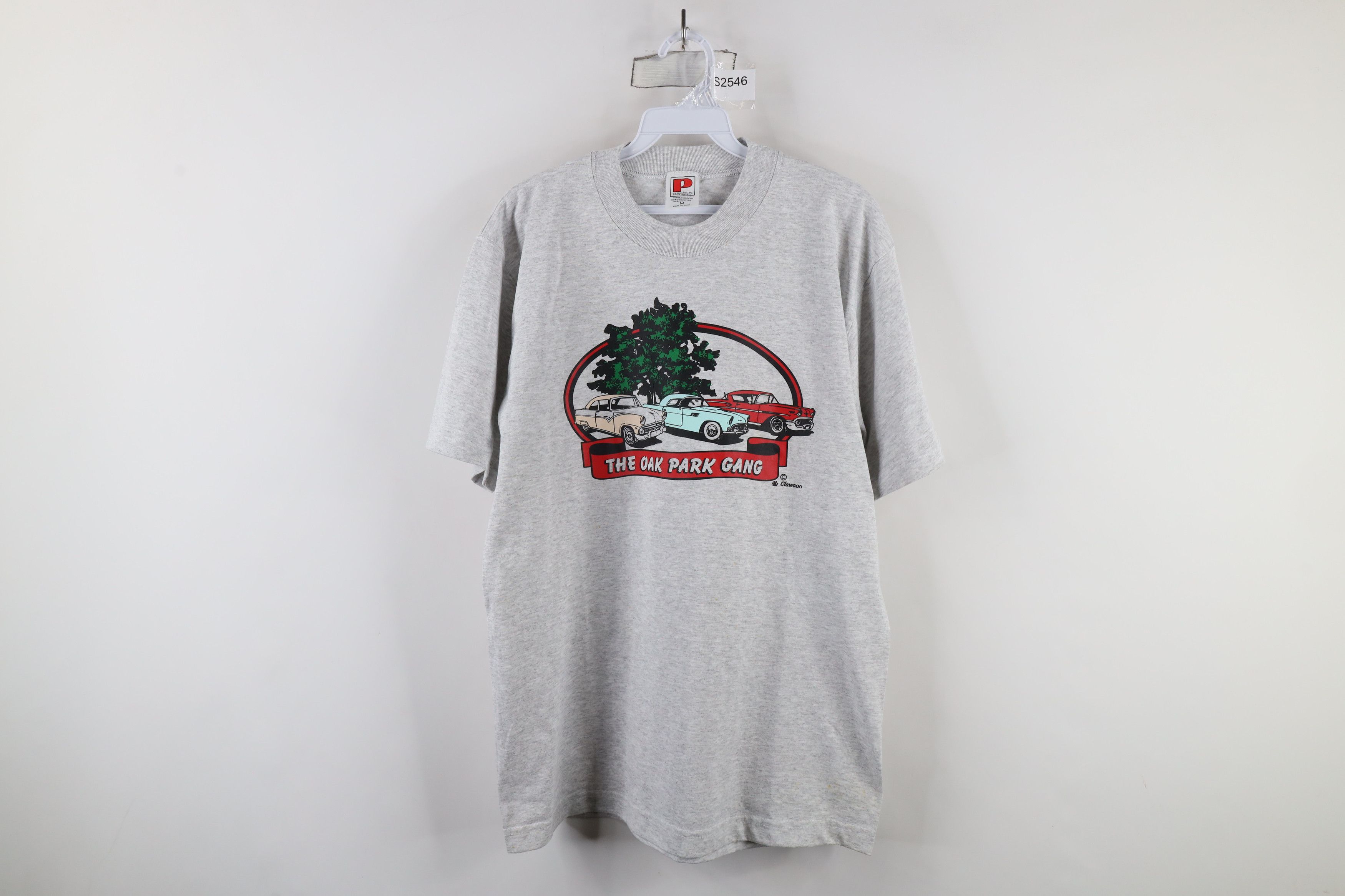 Vintage Vintage 90s Park Gang Classic Hot Rod Cars T-Shirt Gray USA Size US M / EU 48-50 / 2 - 1 Thumbnail