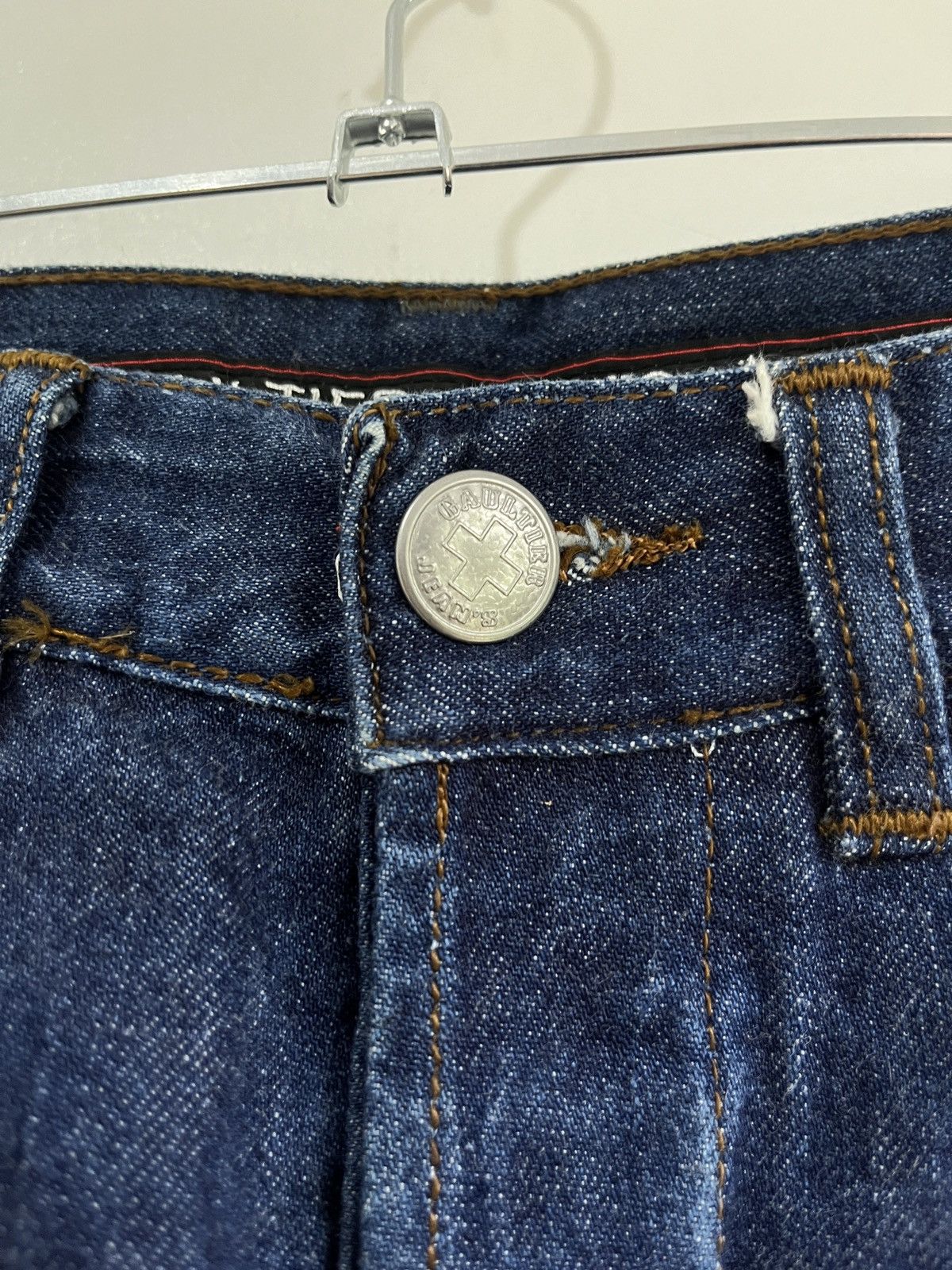 Jean Paul Gaultier Archive Zip Detail Denim Pants Size 27" / US 4 / IT 40 - 7 Thumbnail