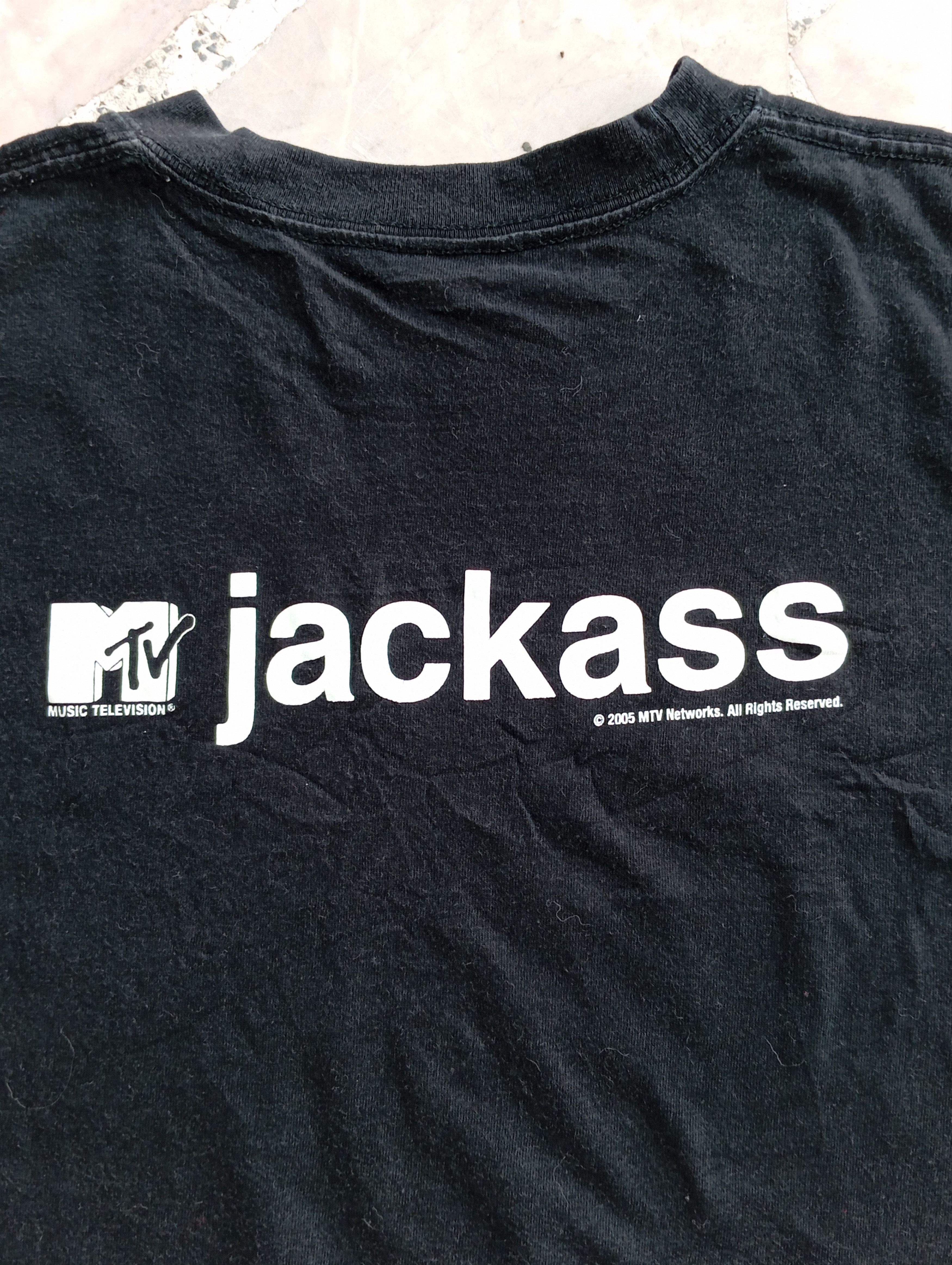 Mtv × Vintage Vintage MTV Jackass 2005 Promo tee Size US M / EU 48-50 / 2 - 9 Thumbnail