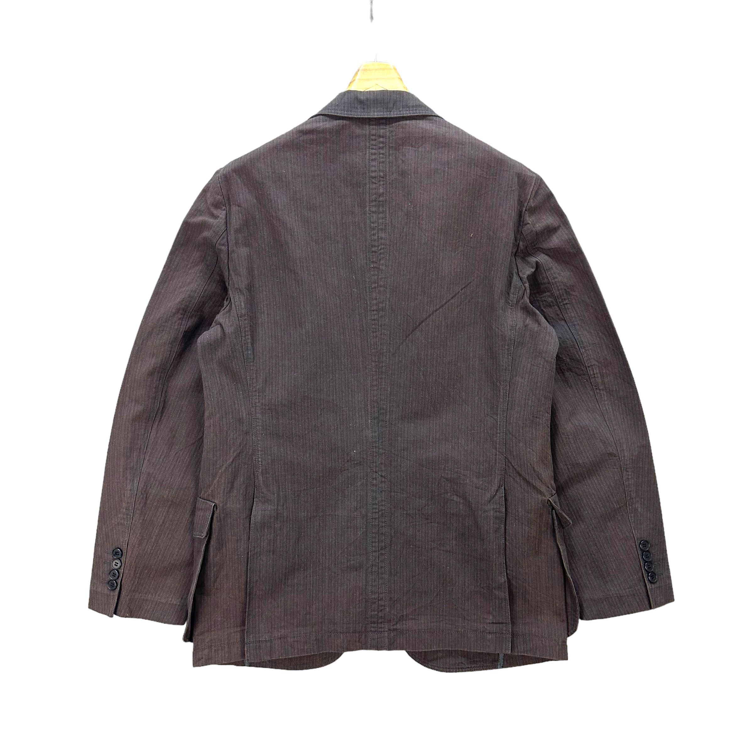 Yohji Yamamoto AAR YOHJI DESIGN STUDIO CASUAL JACKET #7929-190 Size US XL / EU 56 / 4 - 12 Thumbnail