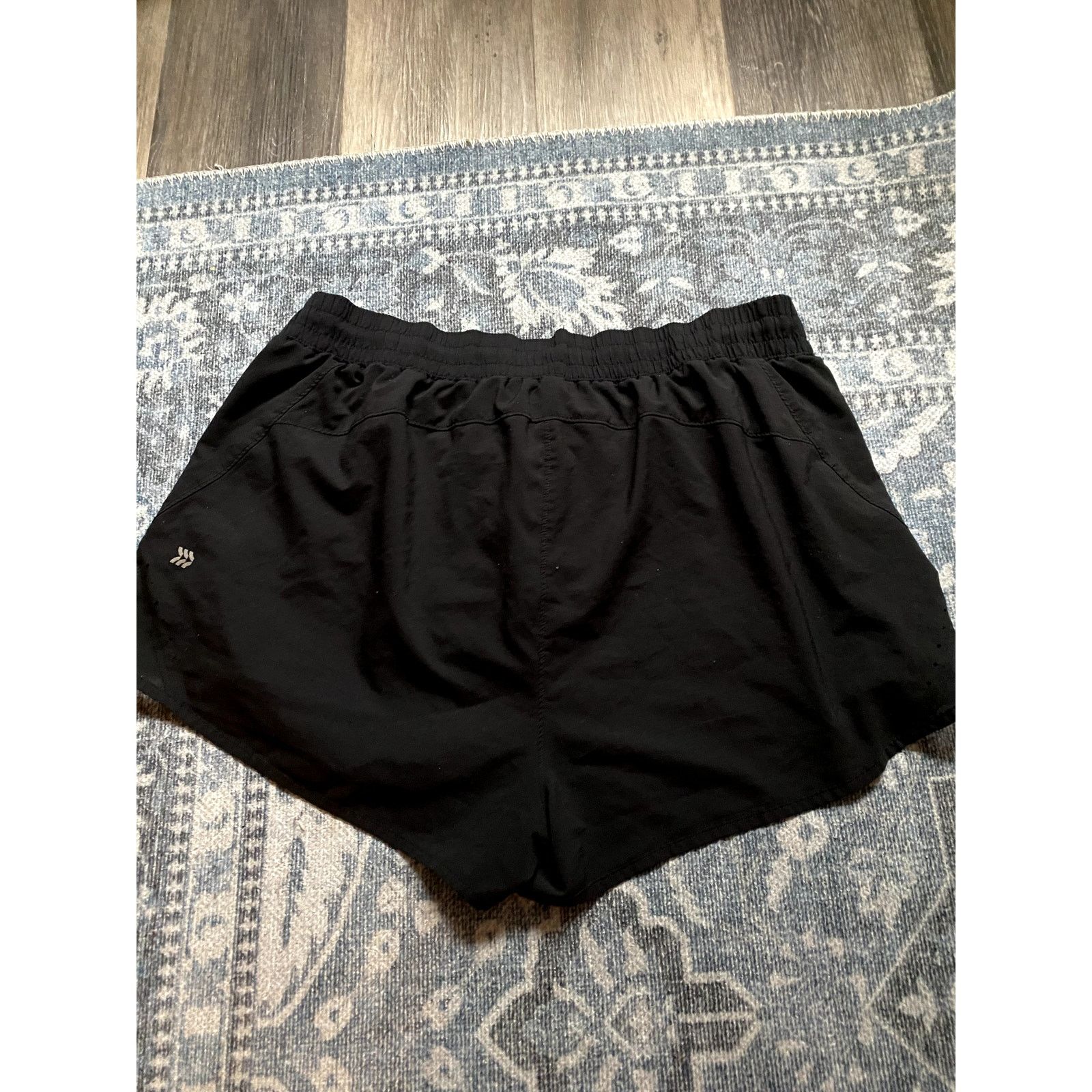 Other All in Motion Black Gym Shorts XXL Lounge Clean Girl Comfy Size 33" - 3 Thumbnail