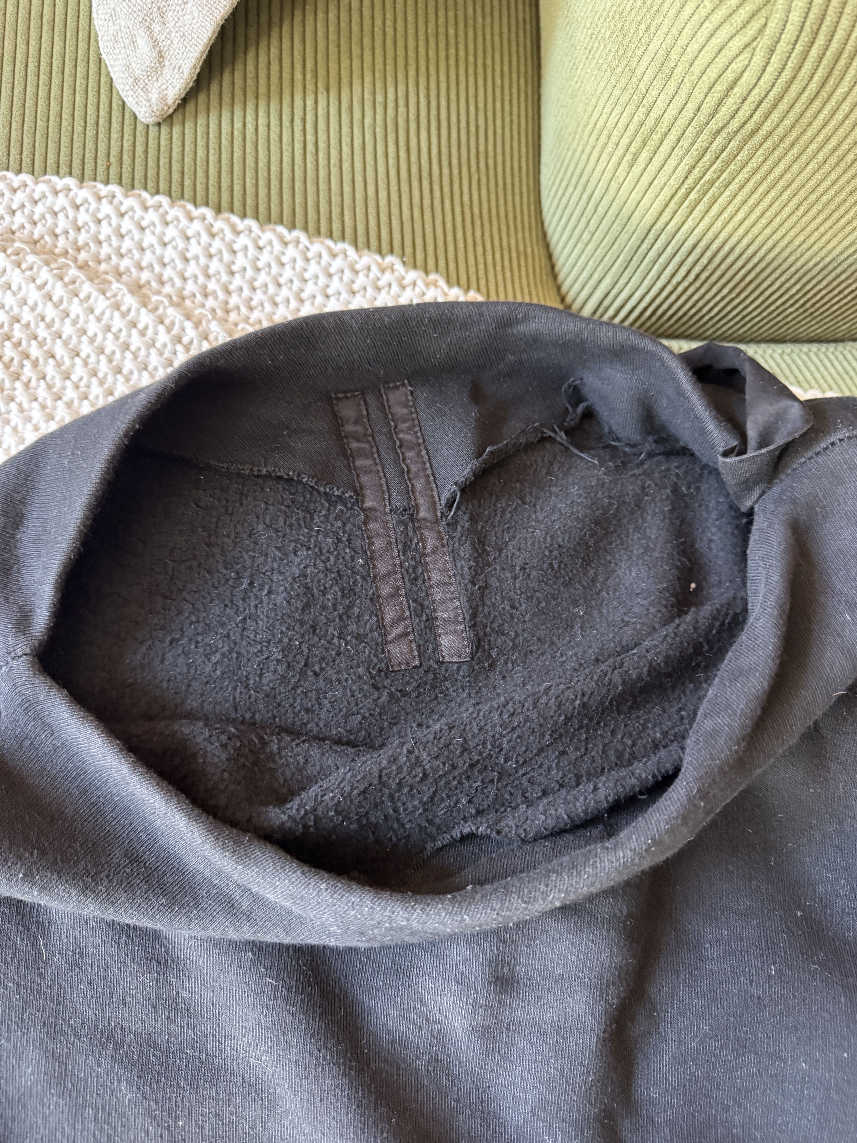 Rick Owens Drkshdw Asymmetrical Cotton Sweater Size US S / EU 44-46 / 1 - 15 Thumbnail