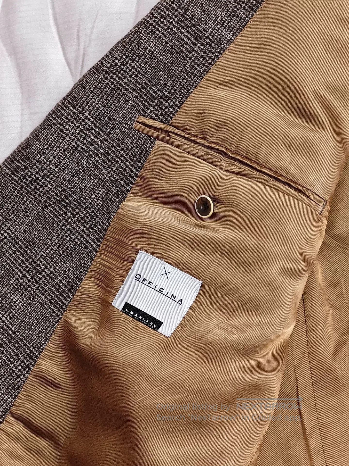 Other Custom Italian Wool Blend Suit Jacket. Size US L / EU 52-54 / 3 - 7 Thumbnail