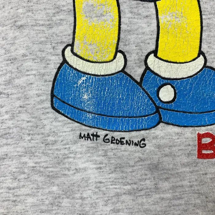 Vintage Vintage THE SIMPSON BART Graffiti Peace Baggy Tee Shirt Size US XL / EU 56 / 4 - 4 Thumbnail