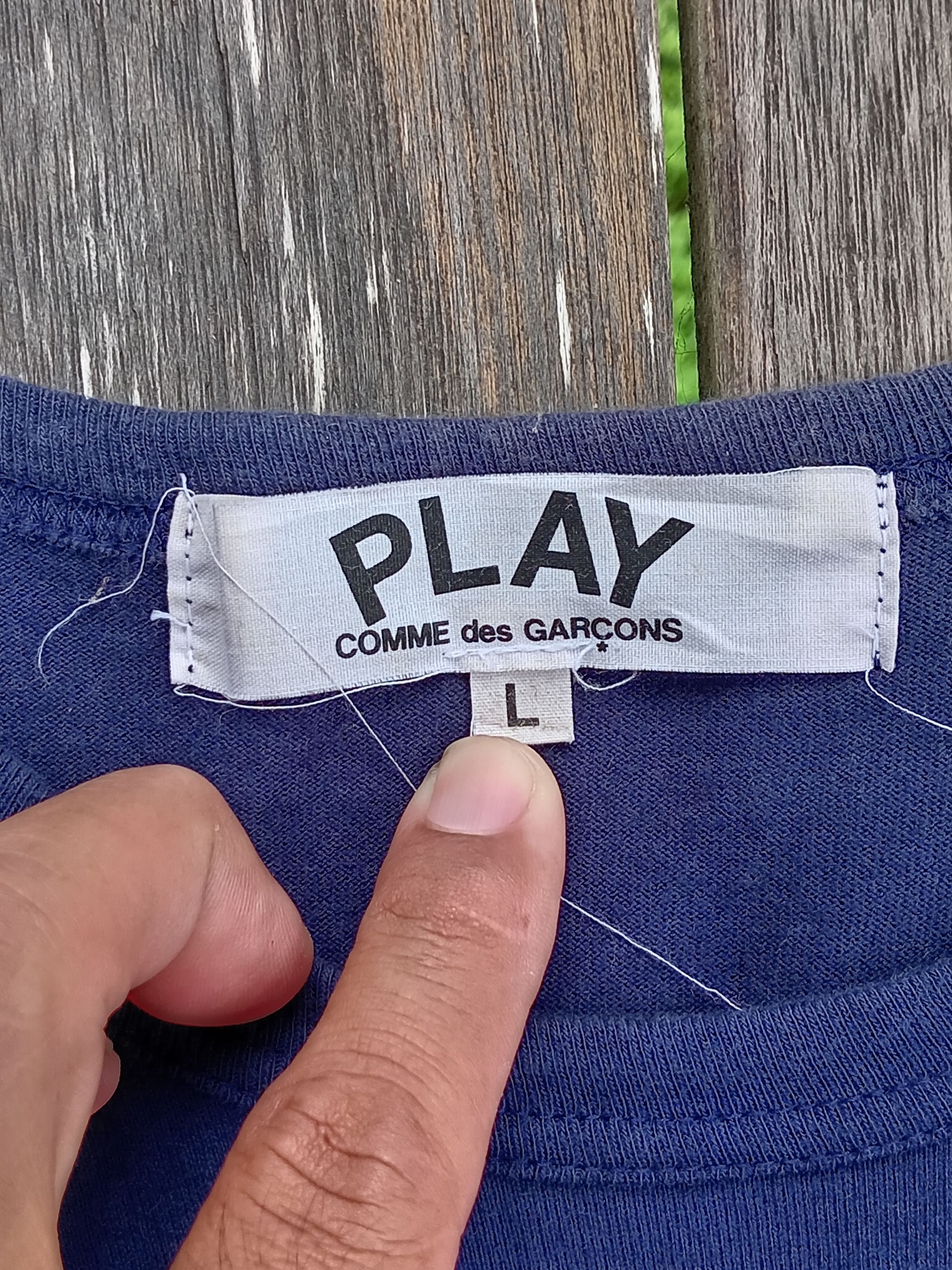 Comme des Garcons × Comme des Garcons PLAY T-SHIRT PLAY X COMME DES GARCONS Size US XS / EU 42 / 0 - 3 Thumbnail