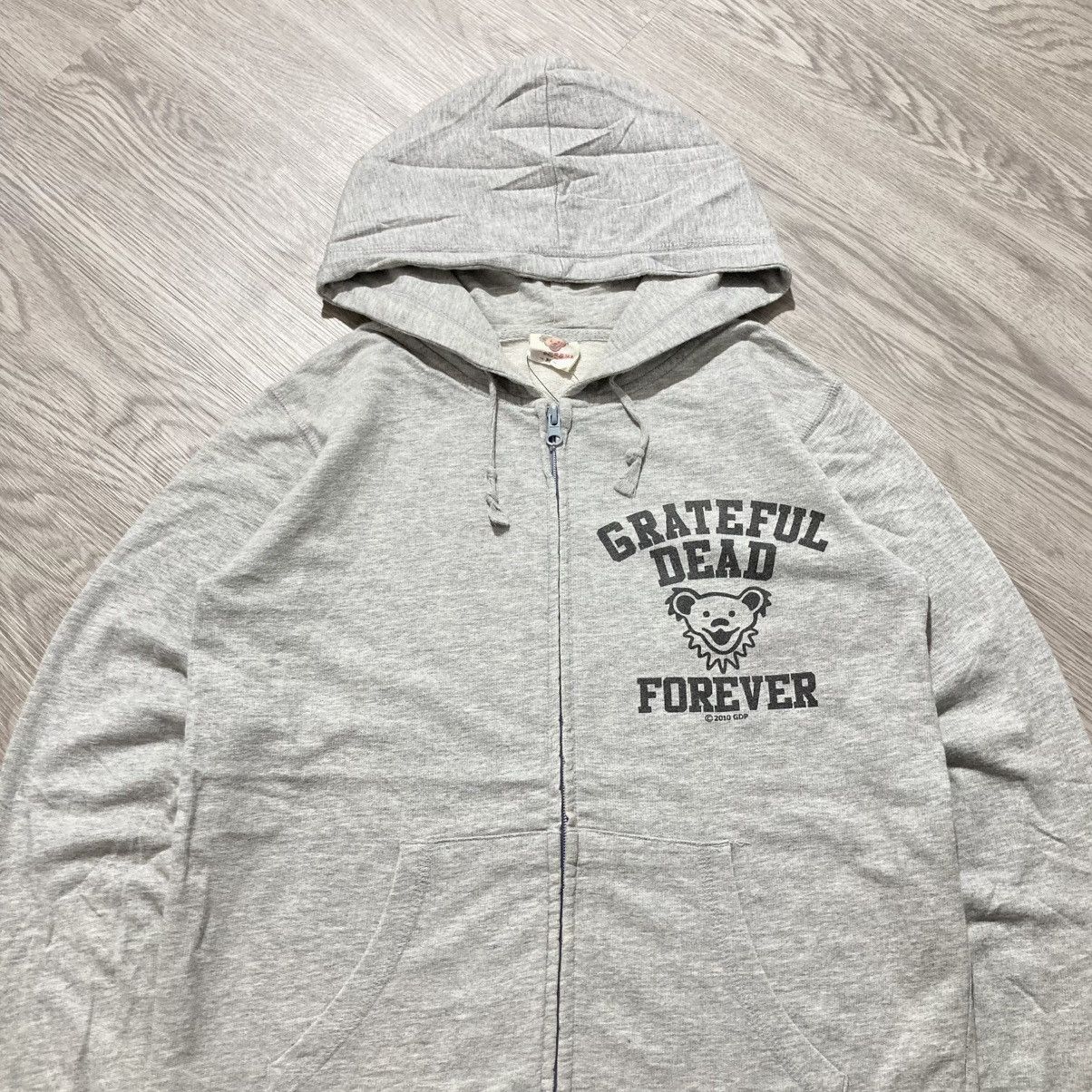 Grateful Dead 2010s Grateful Dead American Classic Rock Ziphoodie Grey Size US S / EU 44-46 / 1 - 2 Thumbnail