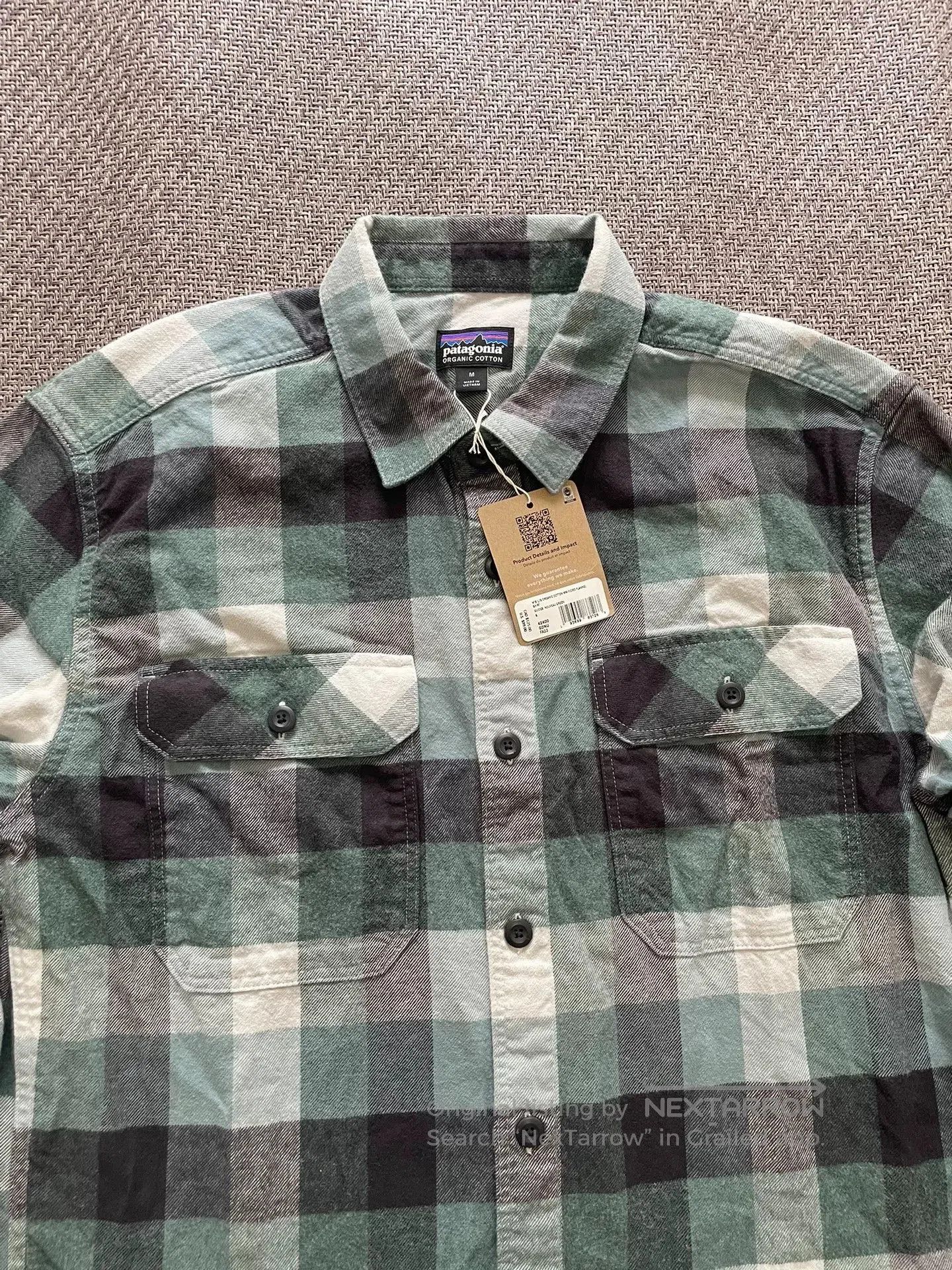Patagonia Patagonia Men's Middle Weight Fjord Flannel. Size US M / EU 48-50 / 2 - 3 Thumbnail