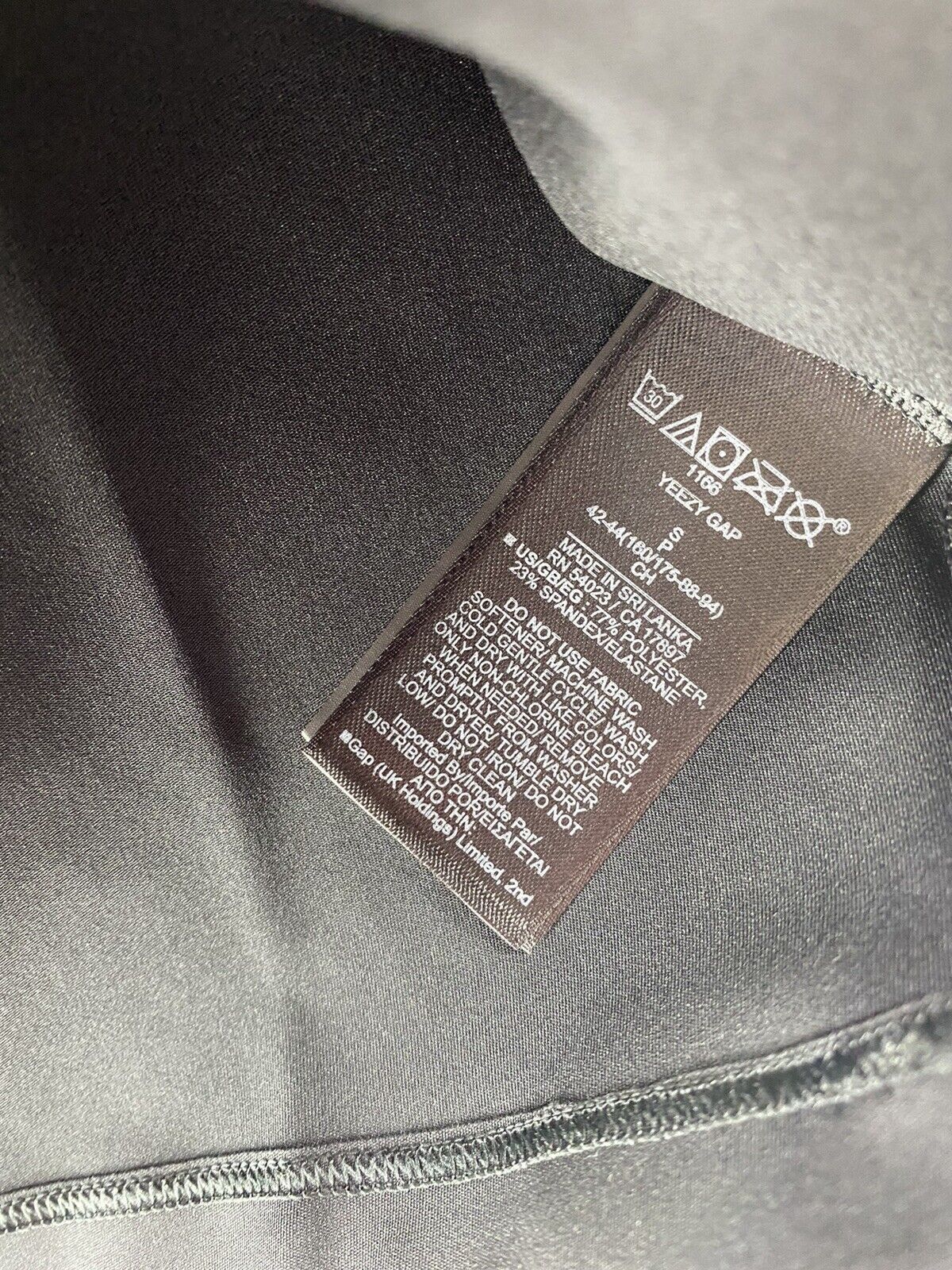 Gap × Kanye West Yeezy Gap Balenciaga Women’s Long Sleeve Second Skin Black Size S / US 4 / IT 40 - 5 Thumbnail