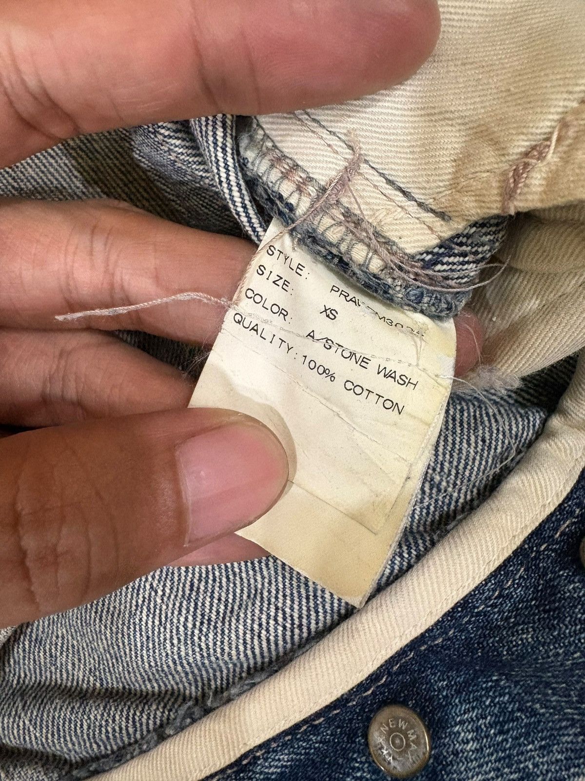 Japanese Brand Vintage Japanese Brand Double Waist Mud Wash Distressed Jean Size US 30 / EU 46 - 10 Thumbnail