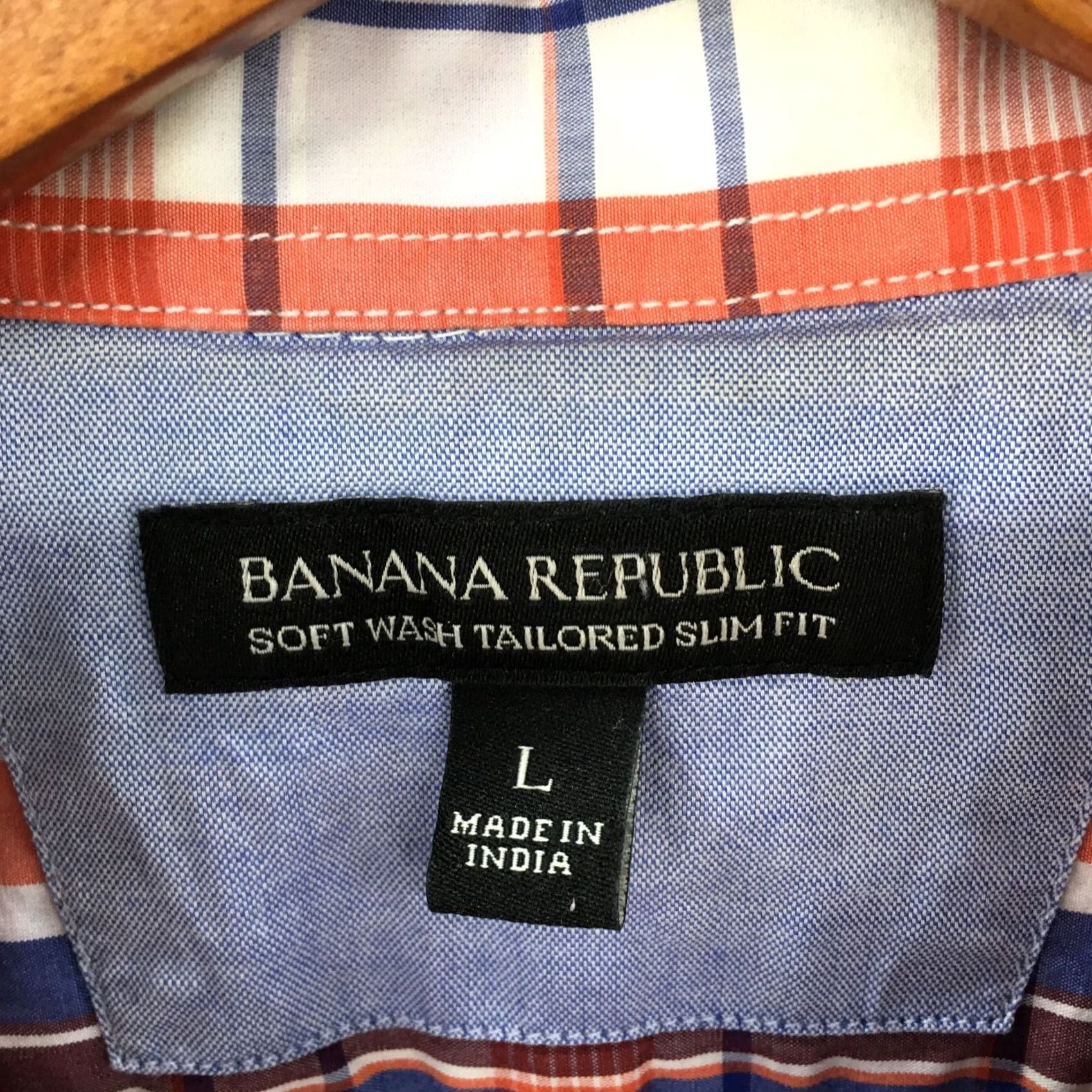 Banana Republic Banana Republic Button-Up Shirt Mens L Multicolor Cotton Plaid Slim Fit Pocket Shirt Mens L Multicolor Cotton Plaid Slim Fit Pocket Size US L / EU 52-54 / 3 - 6 Thumbnail
