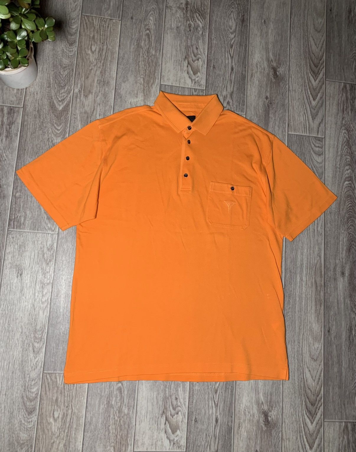 Carlo Colucci × Vintage Carlo Colucci Vintage Embroidered Logo Polo Shirt Size US L / EU 52-54 / 3 - 1 Thumbnail