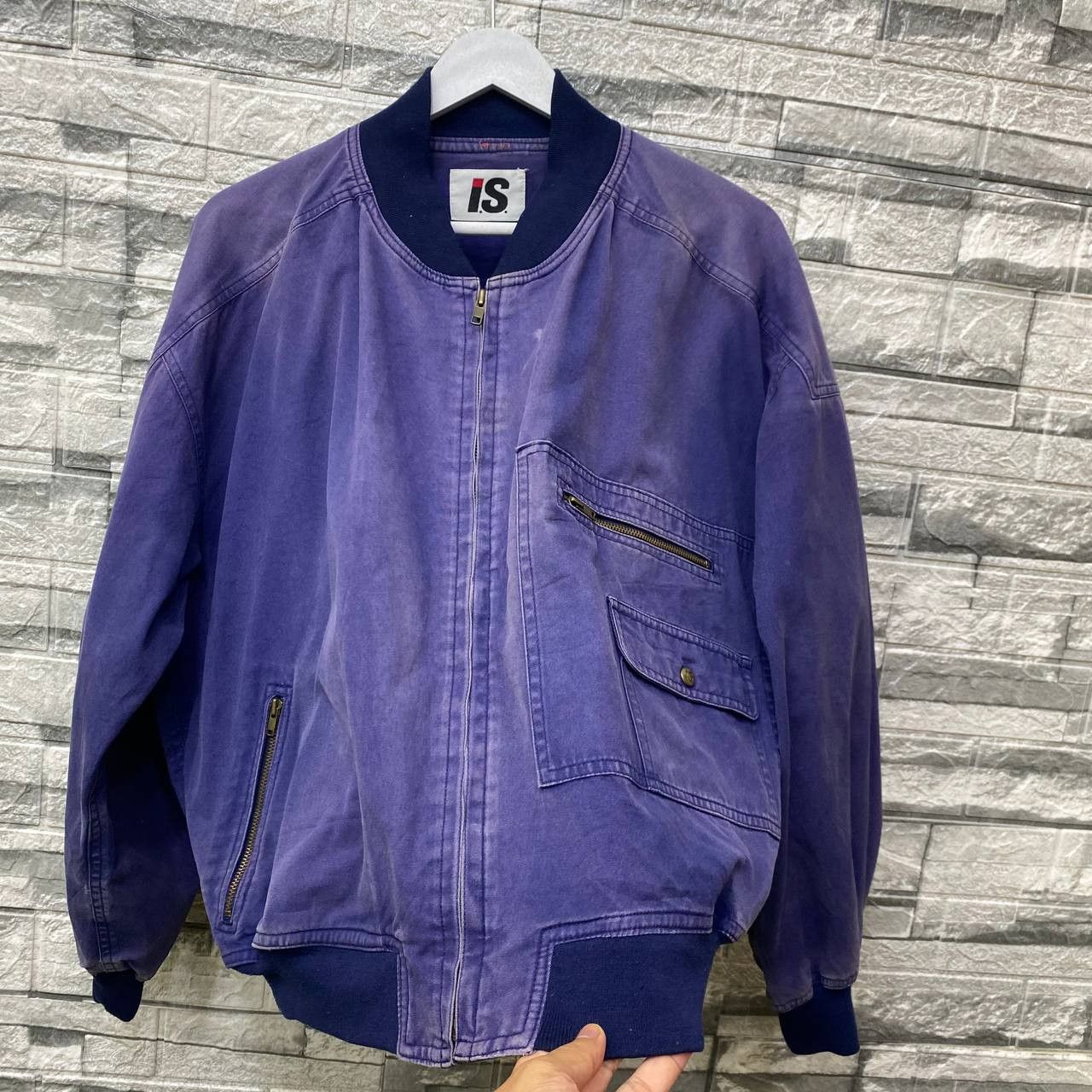 Issey Miyake WORN VINTAGE 80S ISSEY MIYAKE CARE INSTRUCTION FADED PURPLE Size US M / EU 48-50 / 2 - 15 Thumbnail
