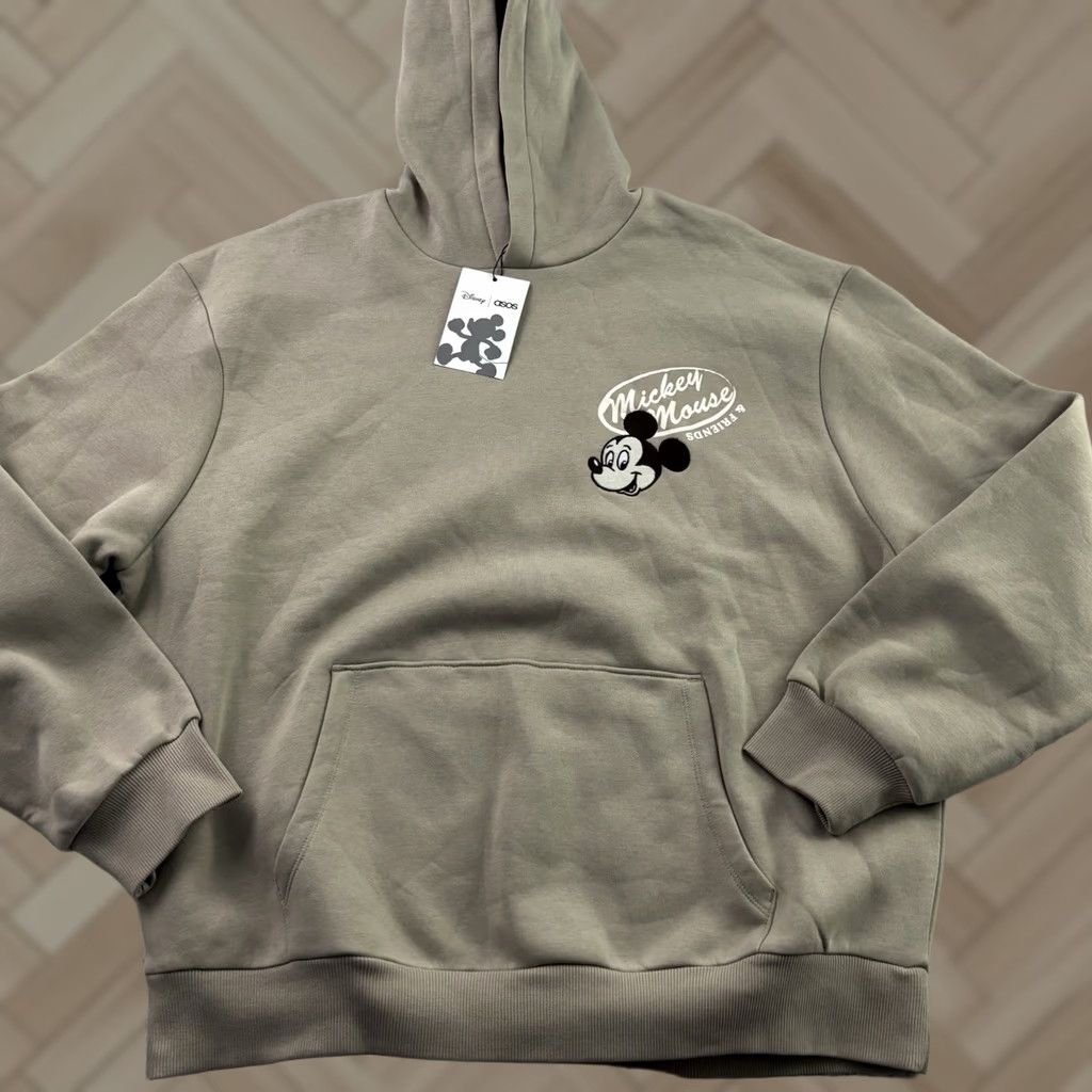 Disney Disney Pullover Hoodie Men's L Beige Sweatshirt Size US L / EU 52-54 / 3 - 1 Thumbnail