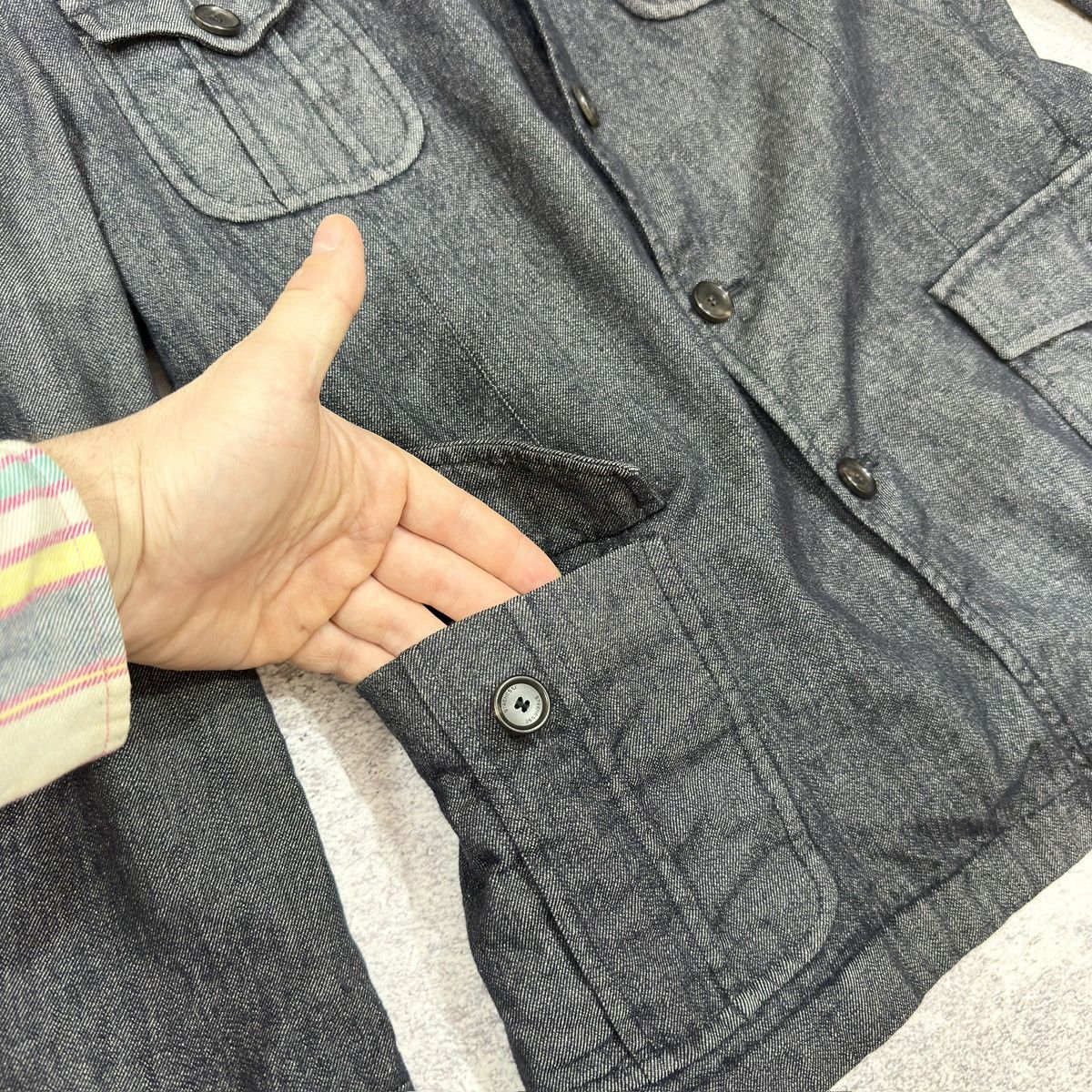Designer × STRENESSE Strenesse Mens Cotton-Virgin wool Jacket M size Size US M / EU 48-50 / 2 - 4 Thumbnail