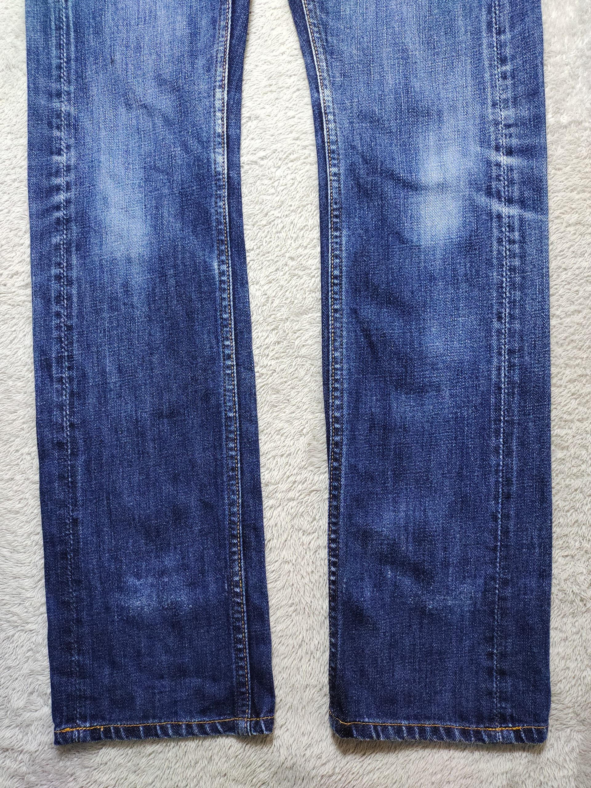Johnbull JOHNBULL BUCKLE BACK STRAIGHT CUT JEANS Size 30" / US 8 / IT 44 - 8 Thumbnail