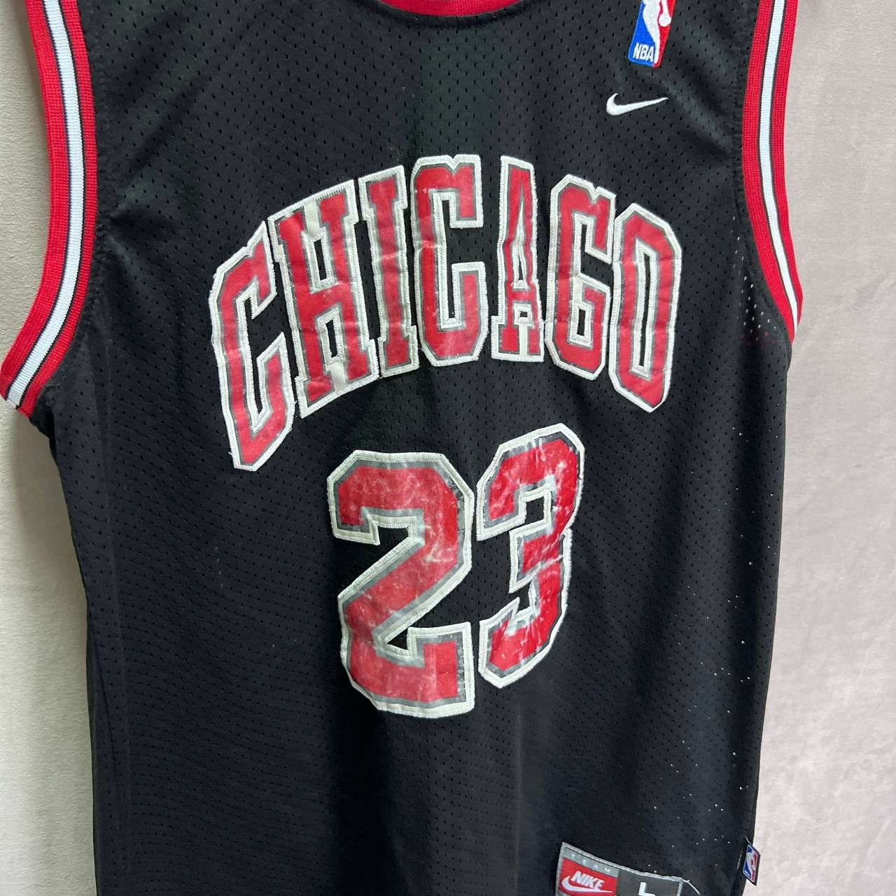 NBA Vintage Nike Chicago Bulls Michael Jordan #23 Jersey Black Size US L / EU 52-54 / 3 - 6 Thumbnail