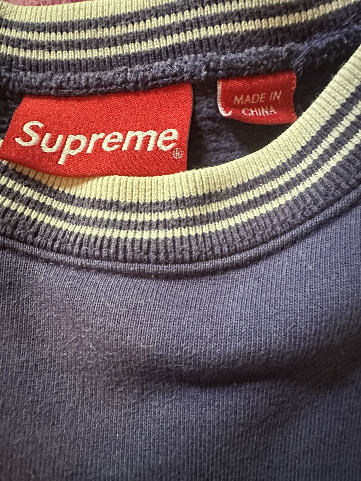 Supreme Supreme Double S Crewneck Size US L / EU 52-54 / 3 - 3 Thumbnail