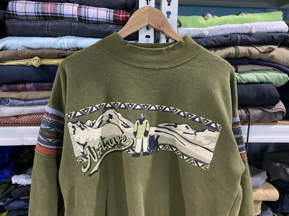 Vintage Vintage Sumbridge Knitted Sleeve Sweatshirt Size US M / EU 48-50 / 2 - 3 Thumbnail