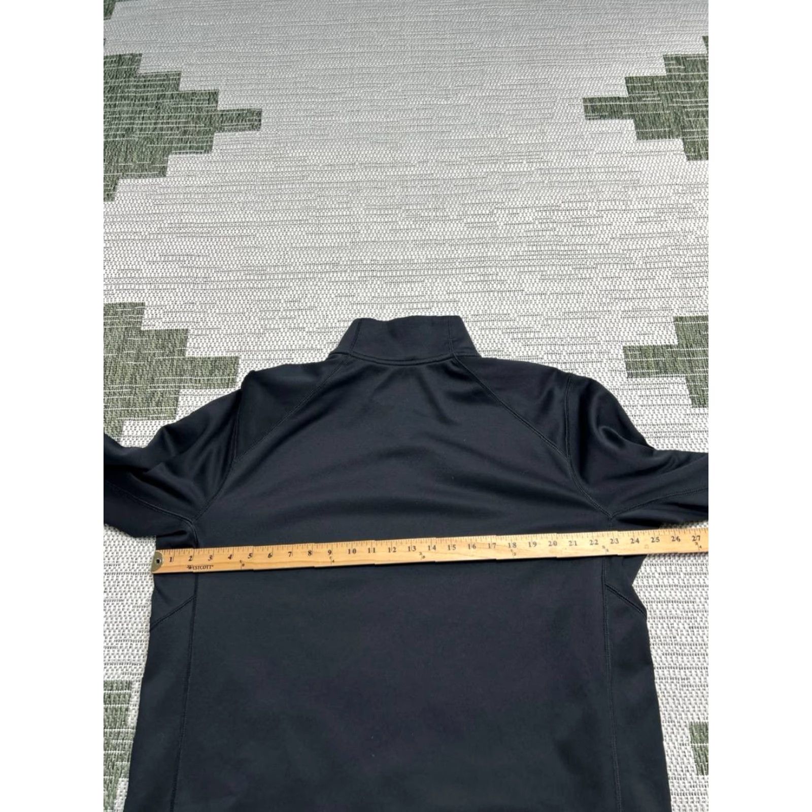 Nike Nike Sweatshirt Men XL Black Therma Fit Fleece Lined Swoosh Training Quarter Zip Size US XL / EU 56 / 4 - 7 Thumbnail