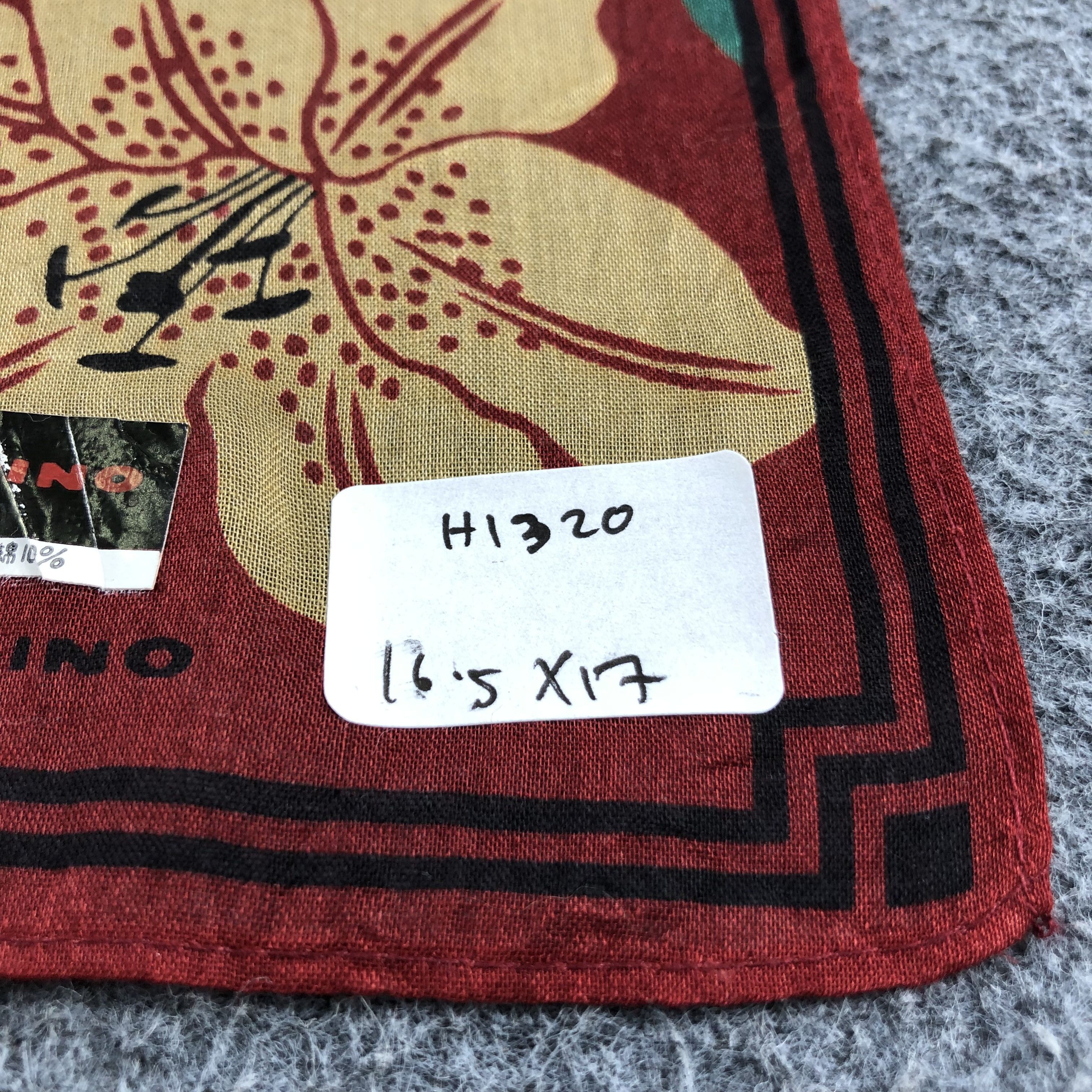 Mr. Junko Junko Koshino Handkerchief Neckerchief Bandana H1320 Size ONE SIZE - 5 Thumbnail