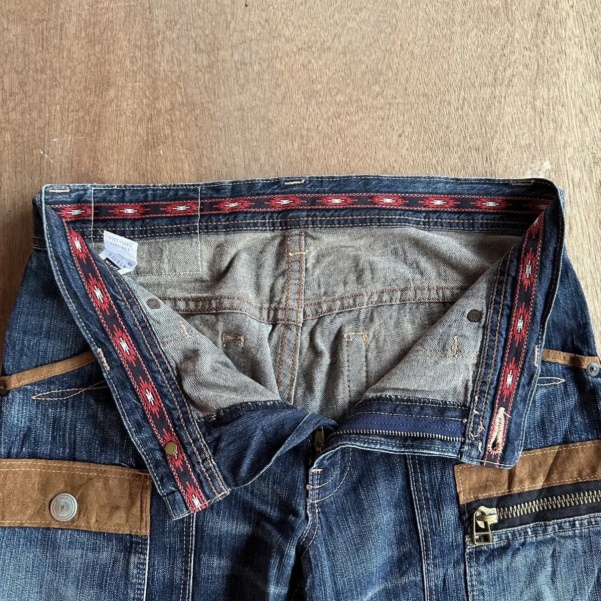 Japanese Brand STEALS🔥DISTRESSED DENIM VINTAGE EDWIN JEAN NICE FADING PANT Size US 34 / EU 50 - 9 Thumbnail